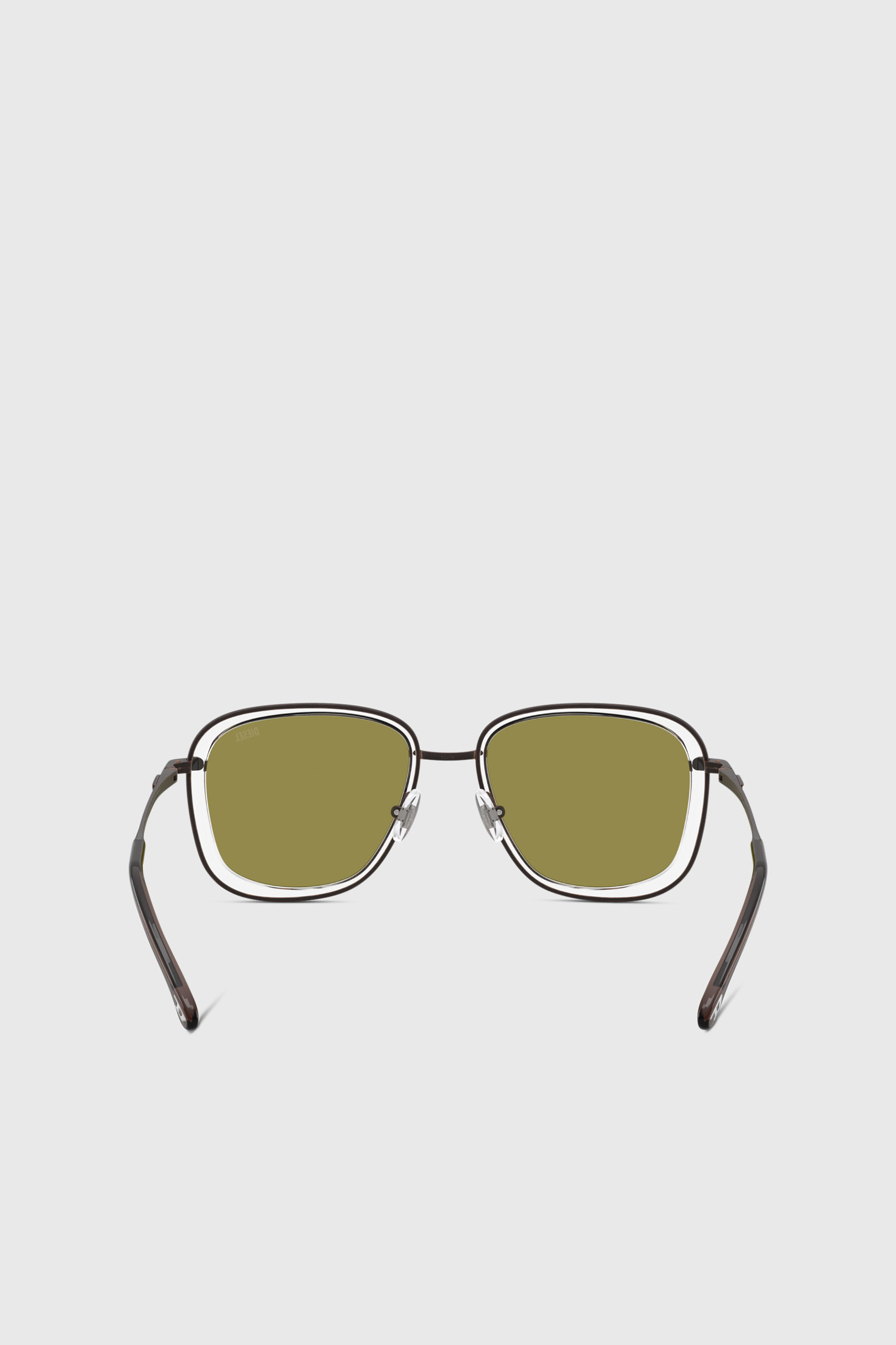 Diesel - 0DL1017, Lunettes de soleil carr&eacute;es Mixte in Vert - 3