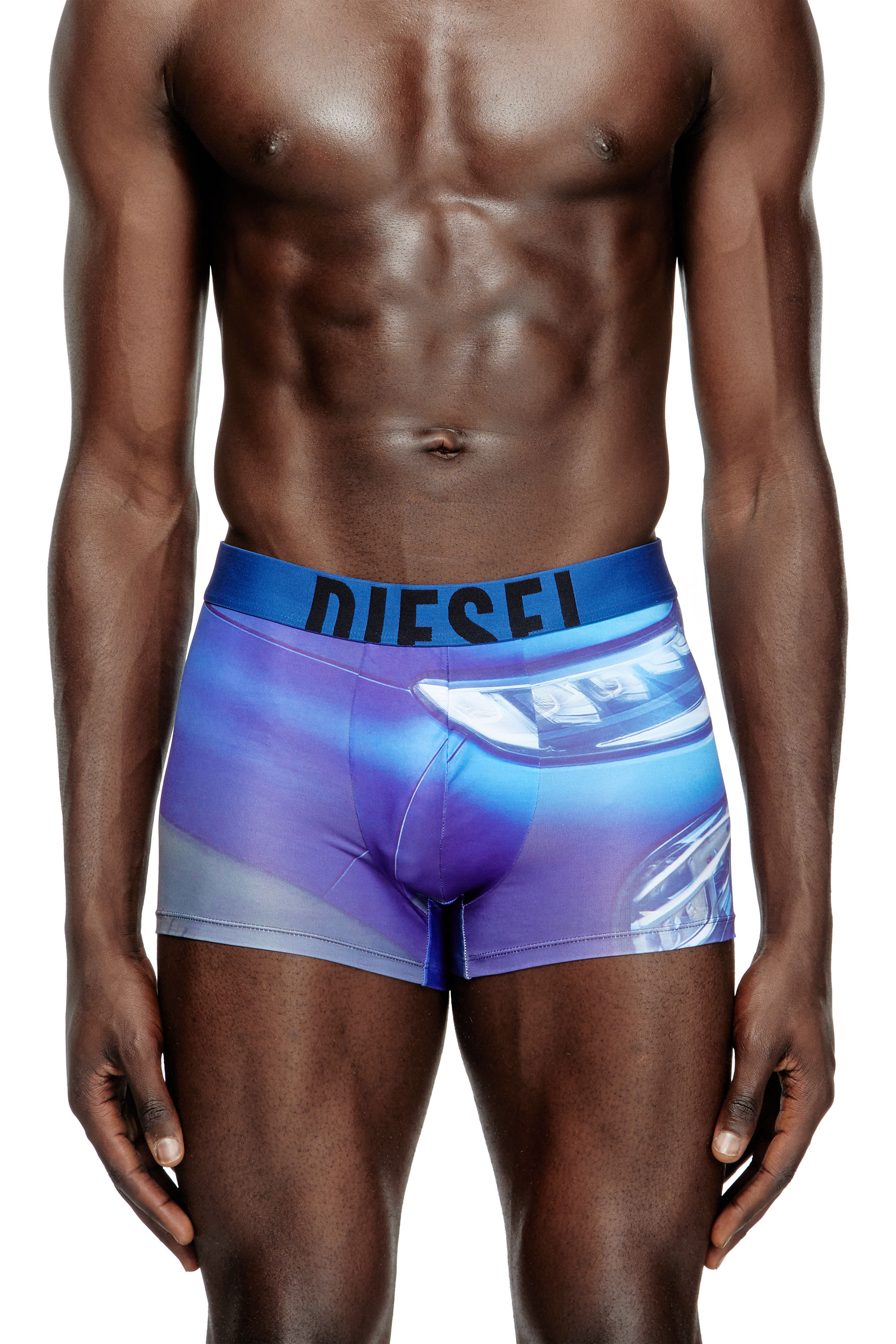 Diesel - DAMIEN-D-POP-40, Boxer à imprimé Pop Homme in Bleu - 1