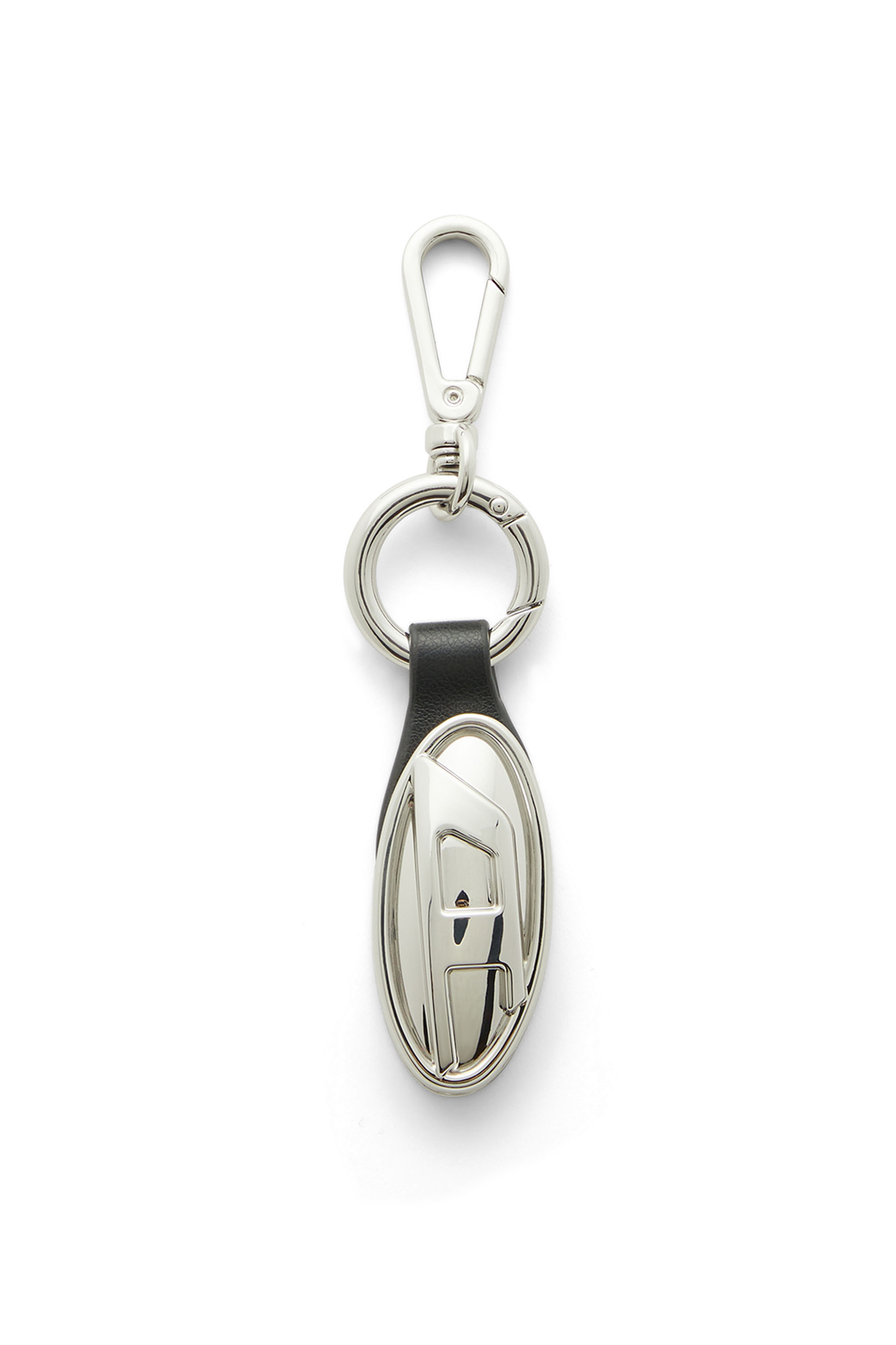 Diesel - GRAB-D 2.0 CHARM, Porte-cl&eacute;s en m&eacute;tal avec plaque ovale Femme in ToBeDefined - 1