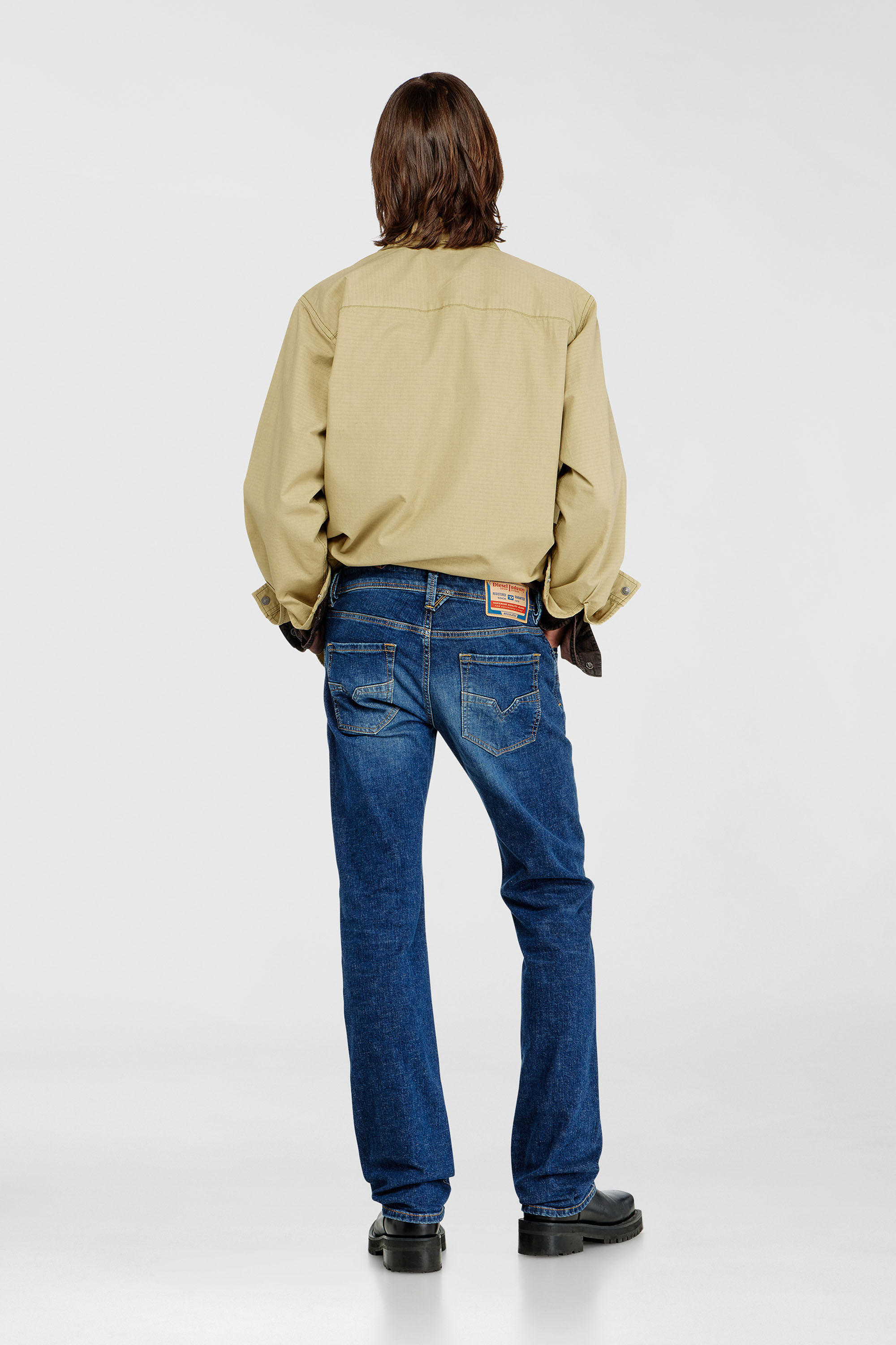 Diesel - Regular Jeans 1985 Larkee 09J47 Homme, Bleu Fonc&eacute; - Image 3