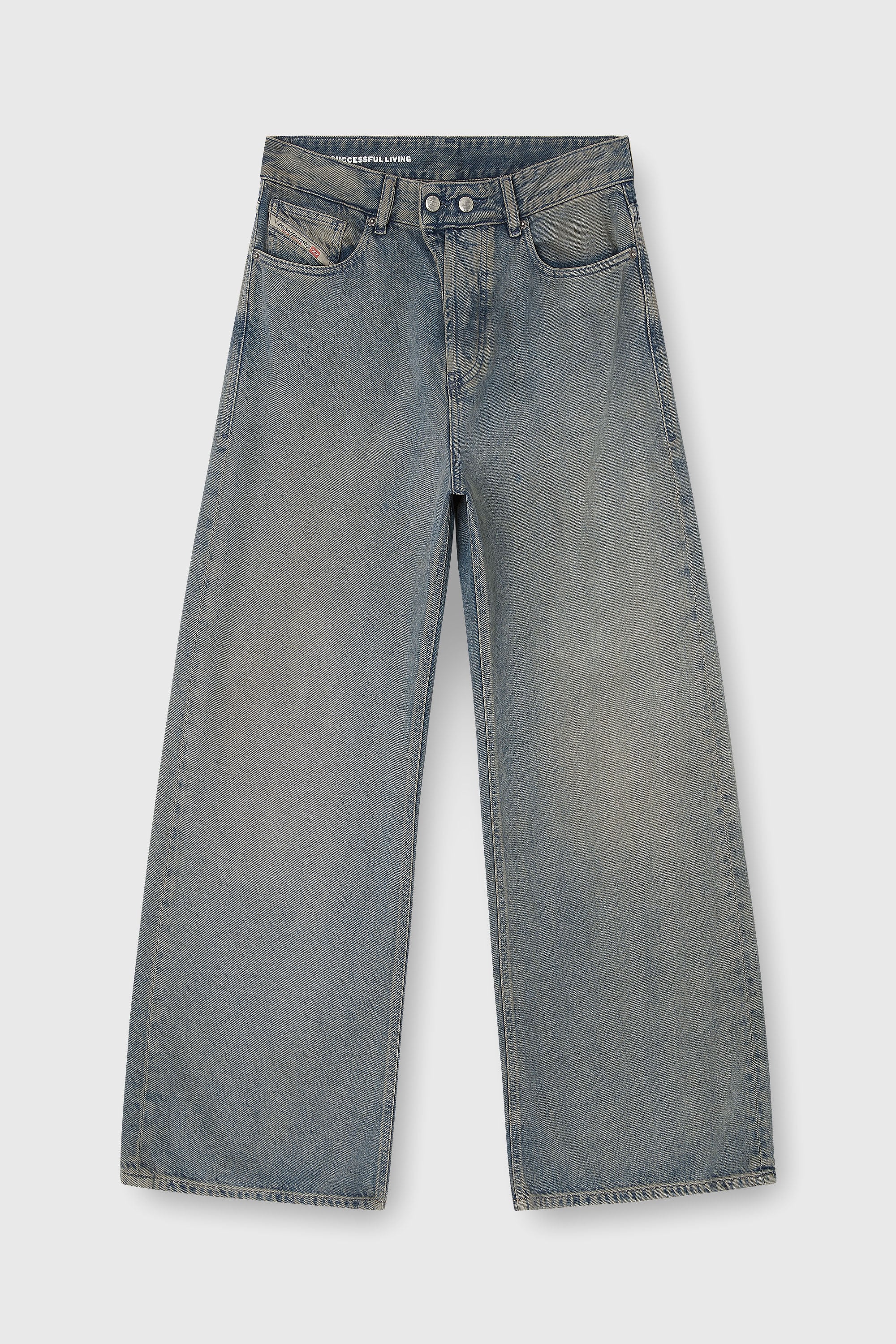 Diesel - Relaxed Jeans 1996 D-Sire 09N24 Femme, Bleu moyen - Image 2
