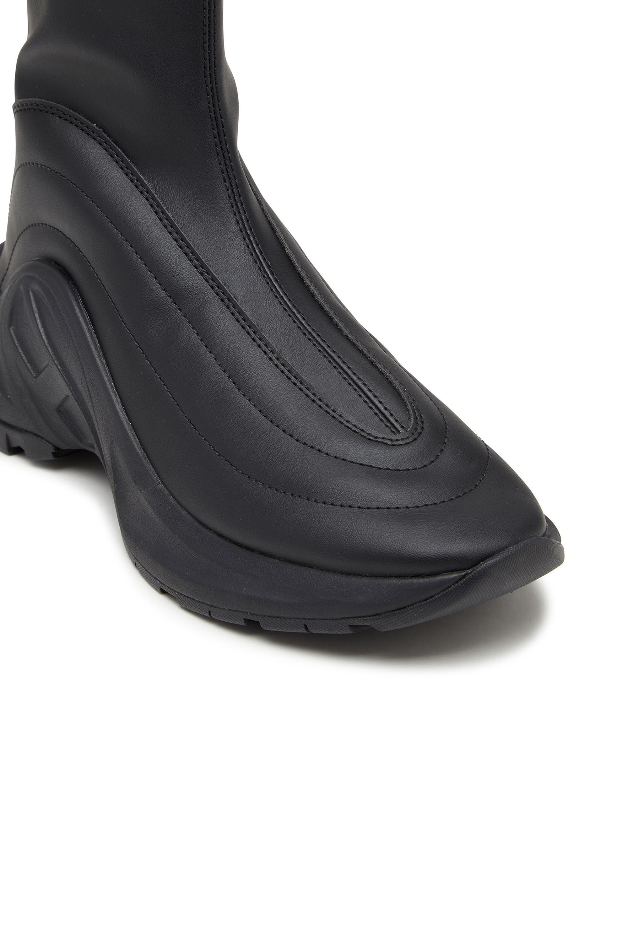 Diesel - S-D-RUNNER BOOTIE X, S-D-Runner - Baskets Mixte in Noir - 6