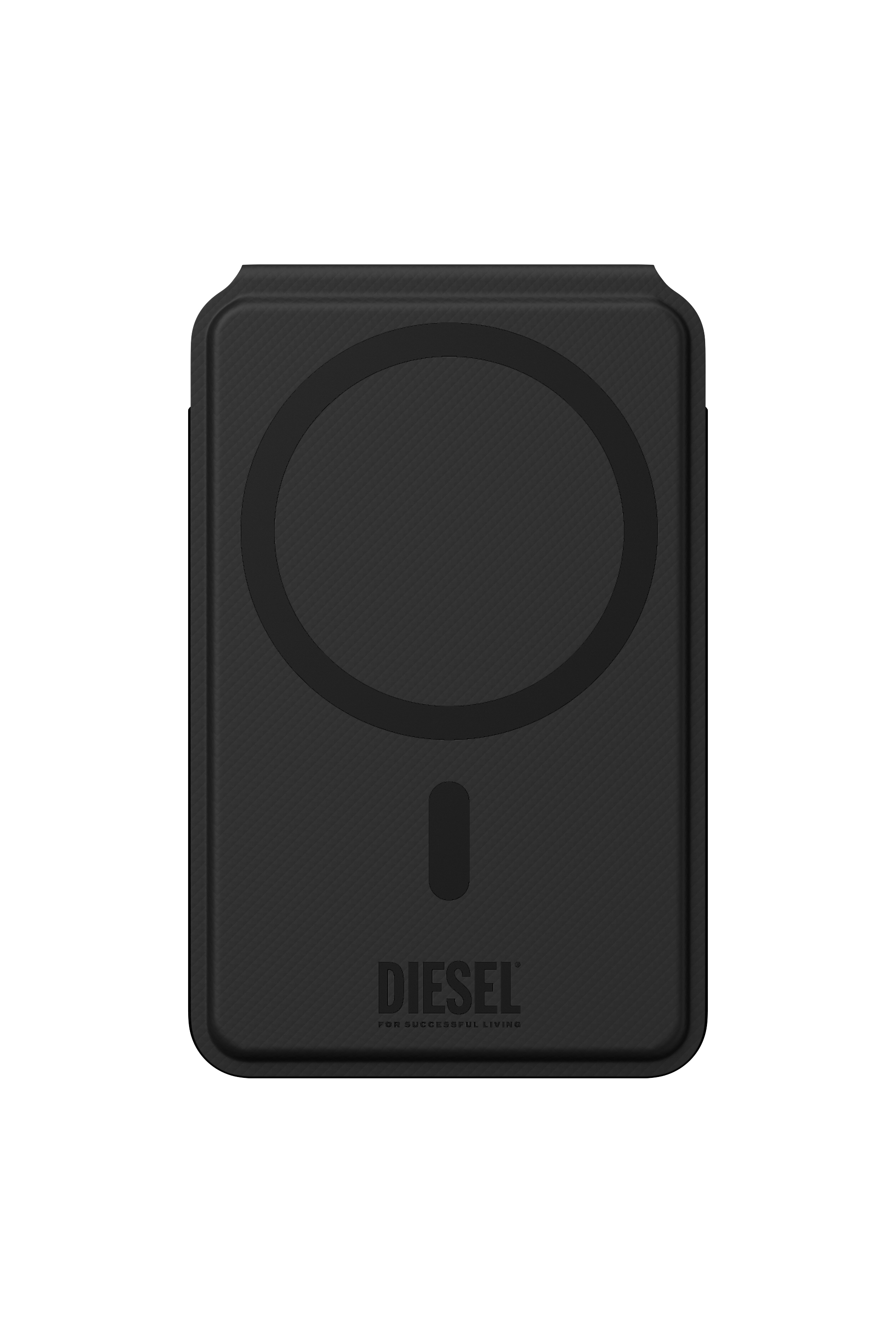 Diesel - 60449  CREDIT CARD HOLDER, Porte-cartes Magsafe 3D Biscotto Mixte in Noir - 3