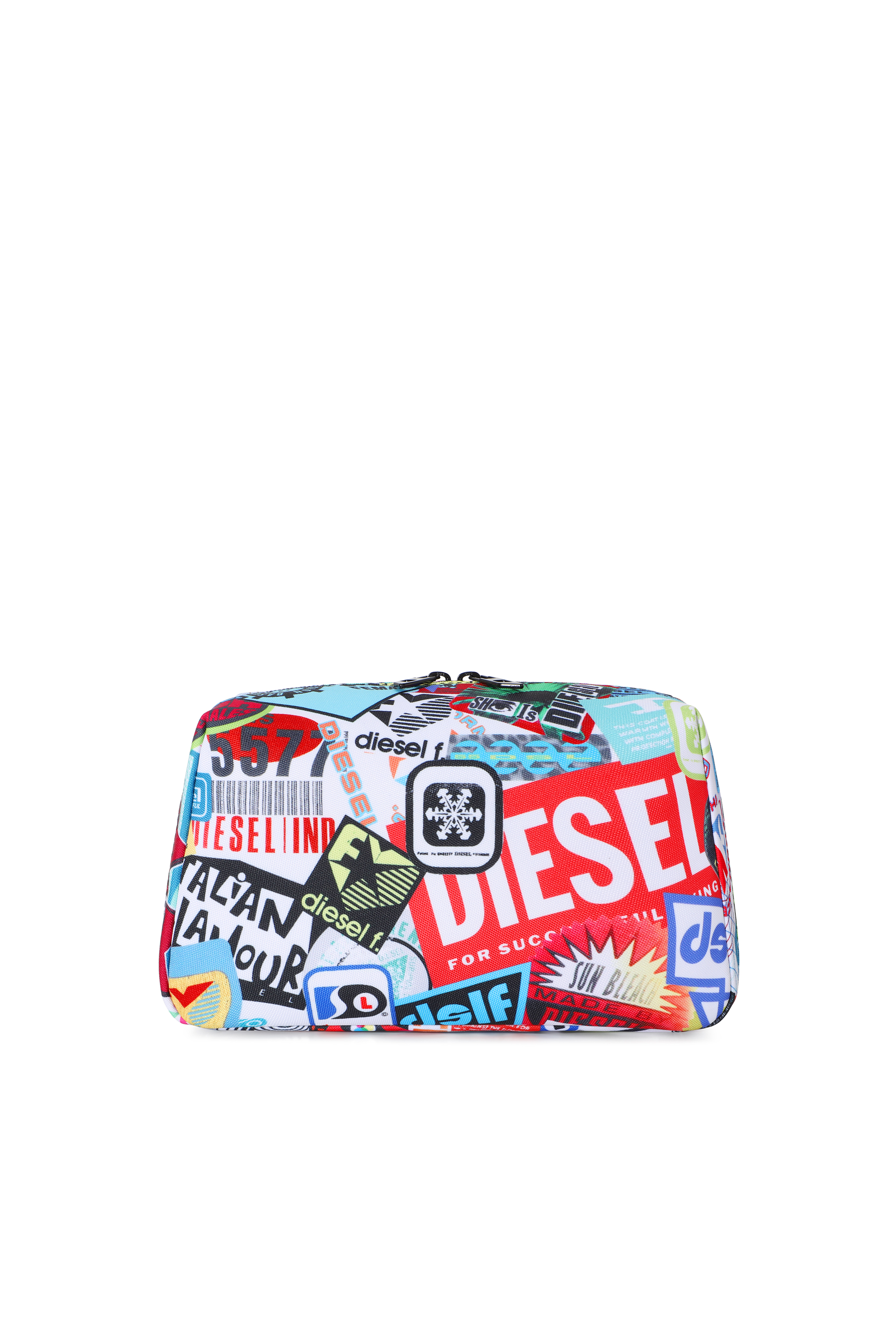 Diesel - DIESEL PC PRINTED BEAUTY CASE-STICKERS-, Beauty case avec autocollants Mixte in Polychrome - 1
