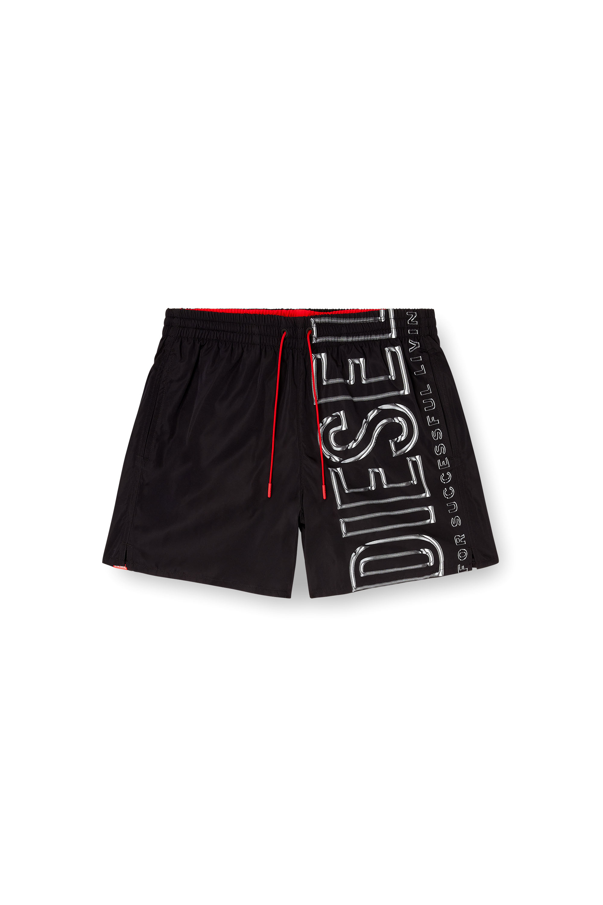 Diesel - SOCCER-41-D-CORE, Man's Swim shorts with oversized logo print in null - 4