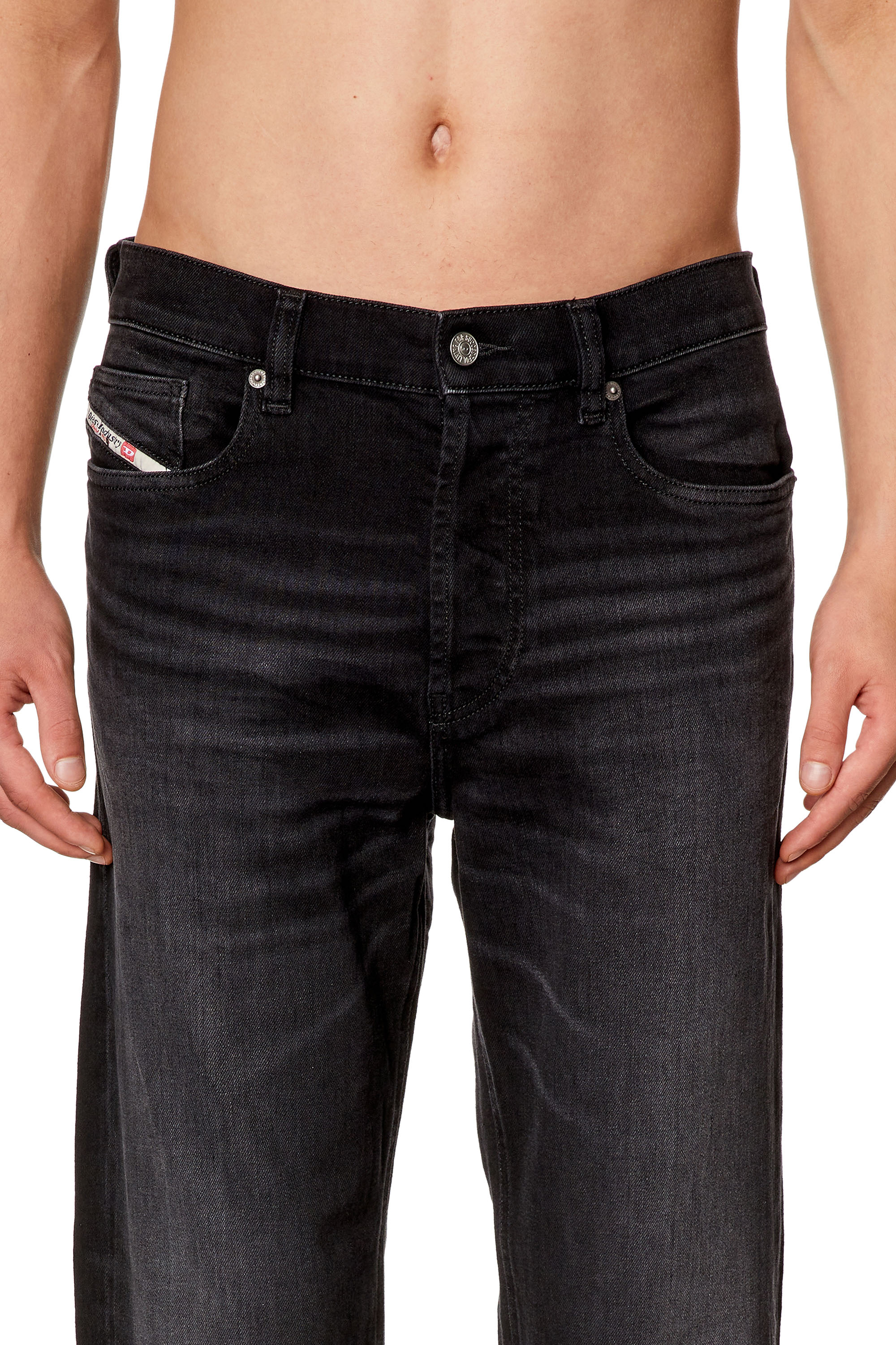 Diesel - Straight Jeans 2010 D-Macs 09H32, Black/Dark grey - Image 3