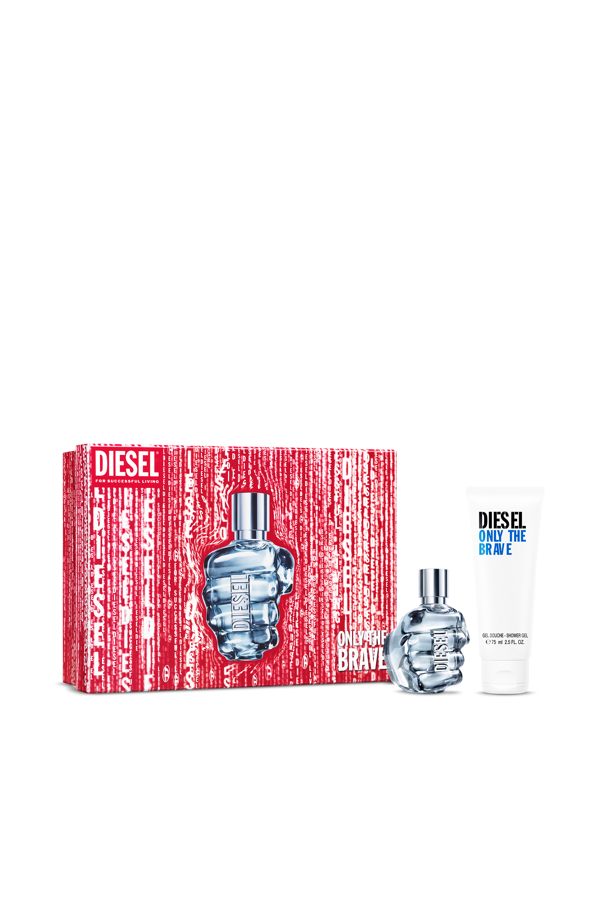 Diesel - DSL OTB EDT SETS V50+SG75 LG112400, Only The Brave Giftset, Eau De Toilette Homme in Bleu - 4