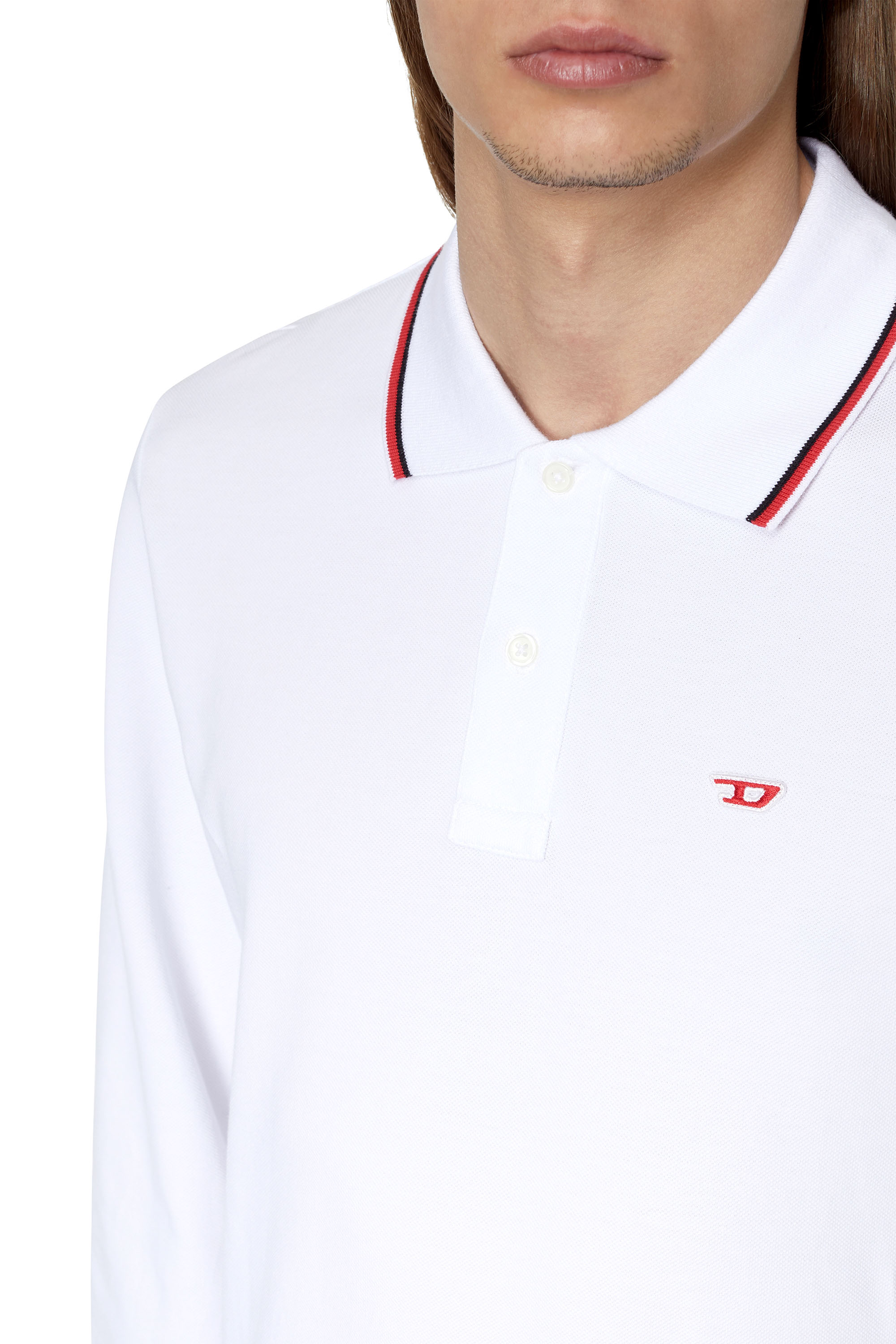 Diesel - T-SMITH-LS-D, White - Image 5