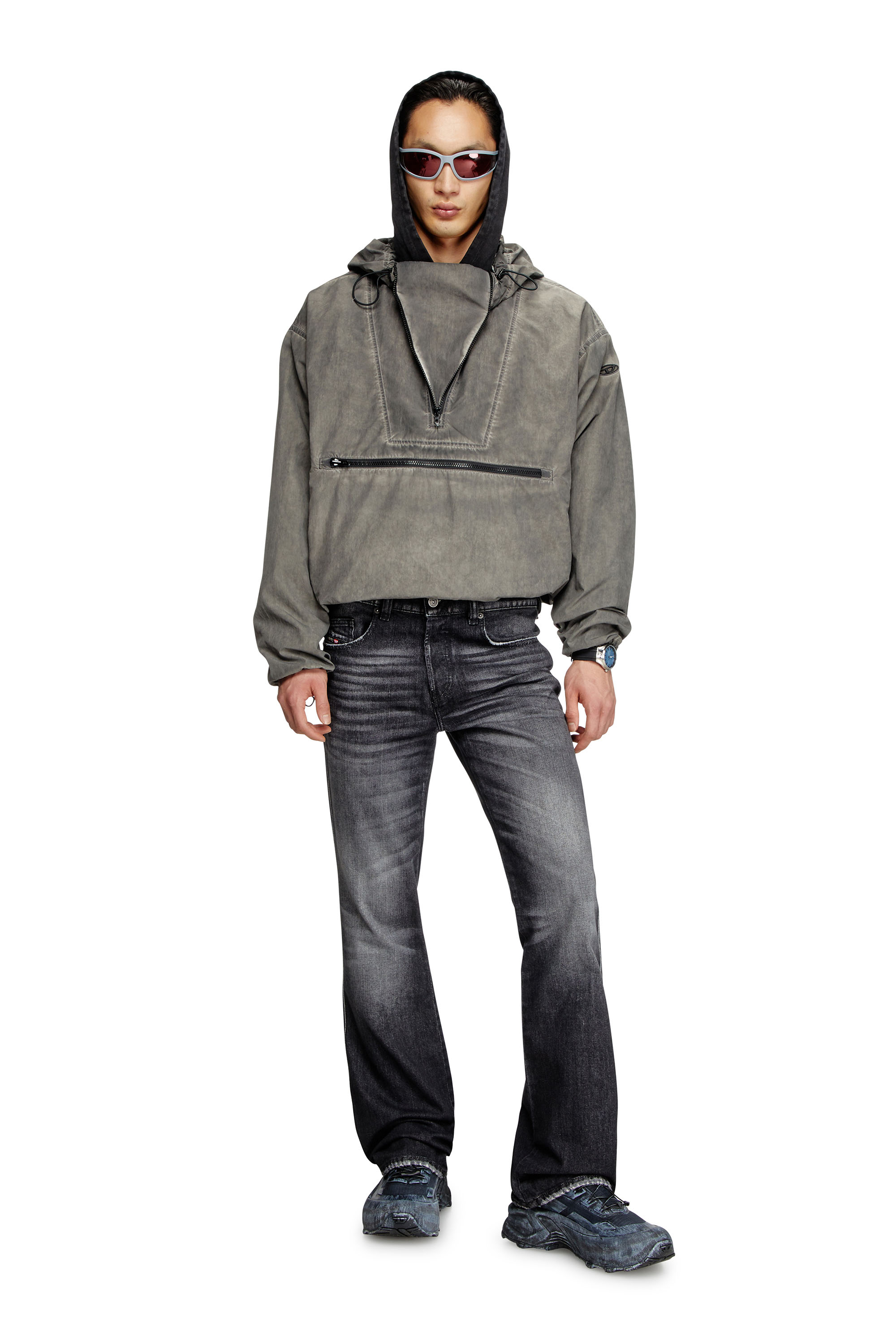 Diesel - Bootcut Jeans 1998 D-Buck 09L50 Homme, Noir/Gris foncé - Image 1