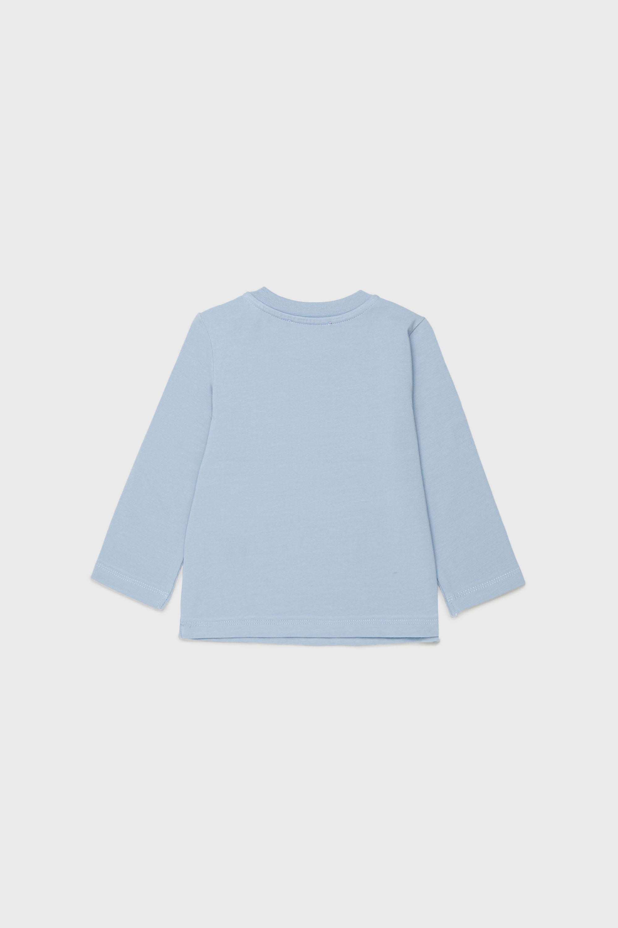 Diesel - TFUMB, T-shirt &agrave; manches longues avec logo starburst imprim&eacute; Femme in Bleu - 2