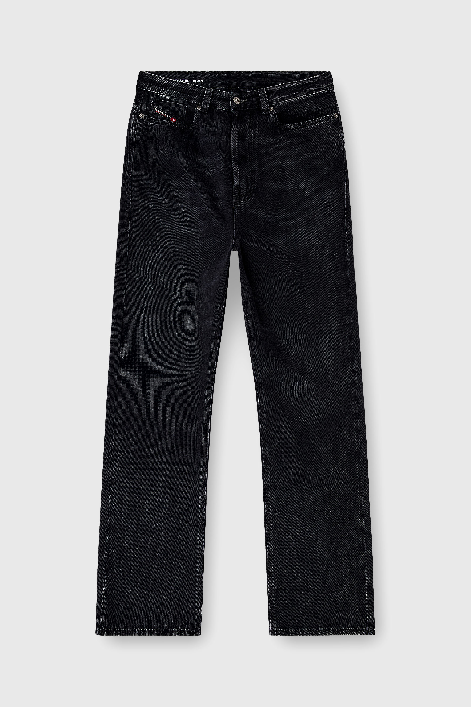 Diesel - Relaxed Jeans 1980 D-Eeper 09P09 Homme, Noir/Gris fonc&eacute; - Image 4
