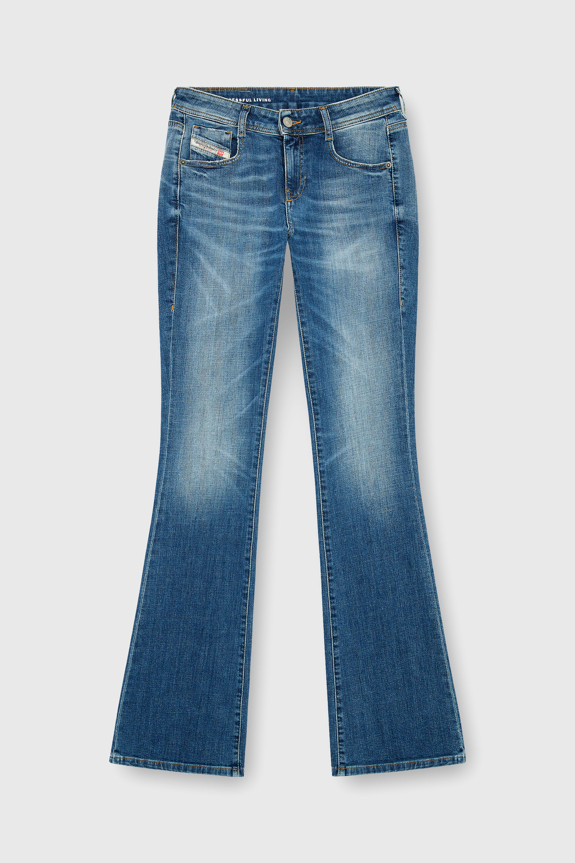 Diesel - Bootcut Jeans 1969 D-Ebbey 09J33 Femme, Bleu moyen - Image 6