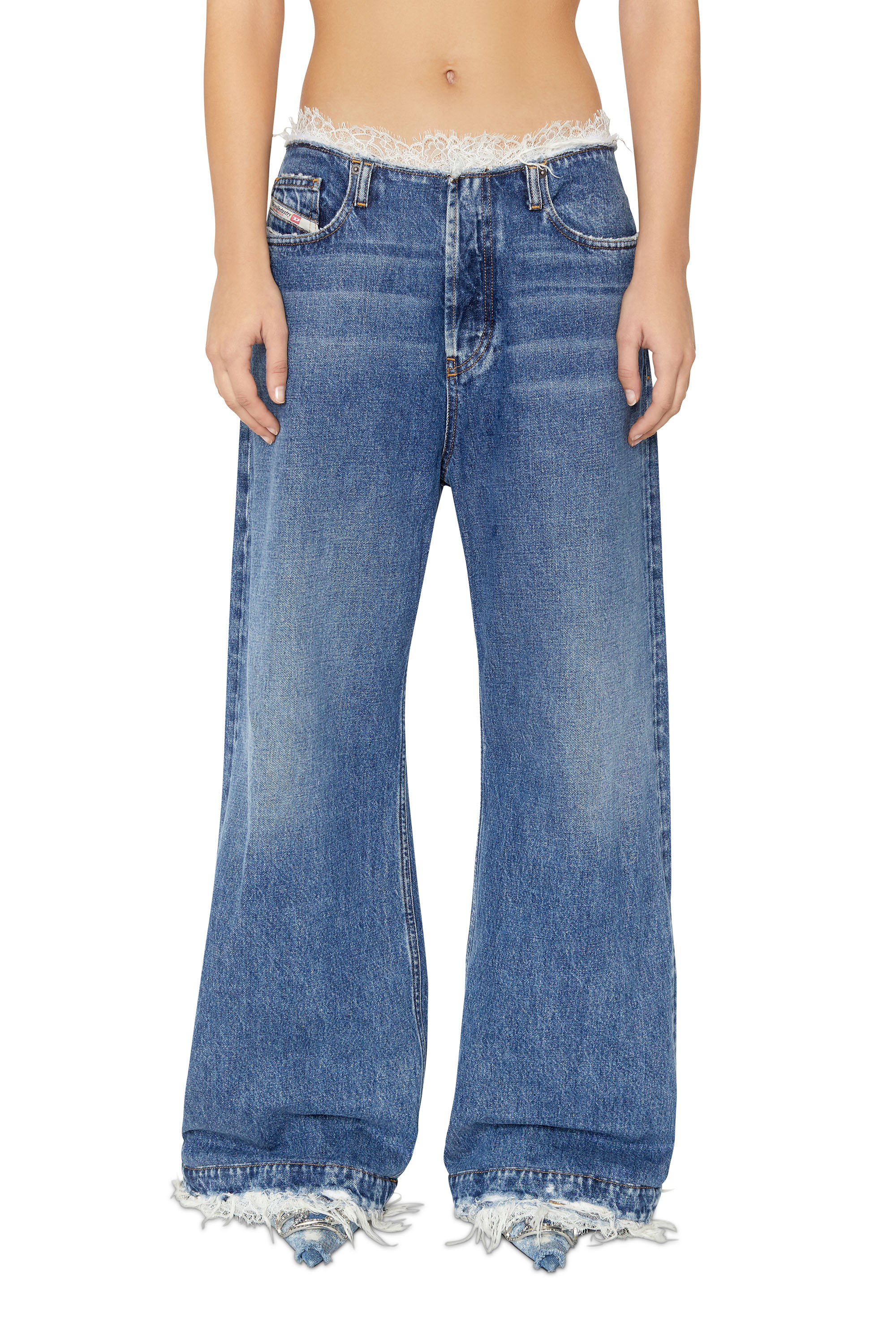 Diesel - 1996 D-Sire 007I2 Straight Jeans, Dark Blue - Image 1