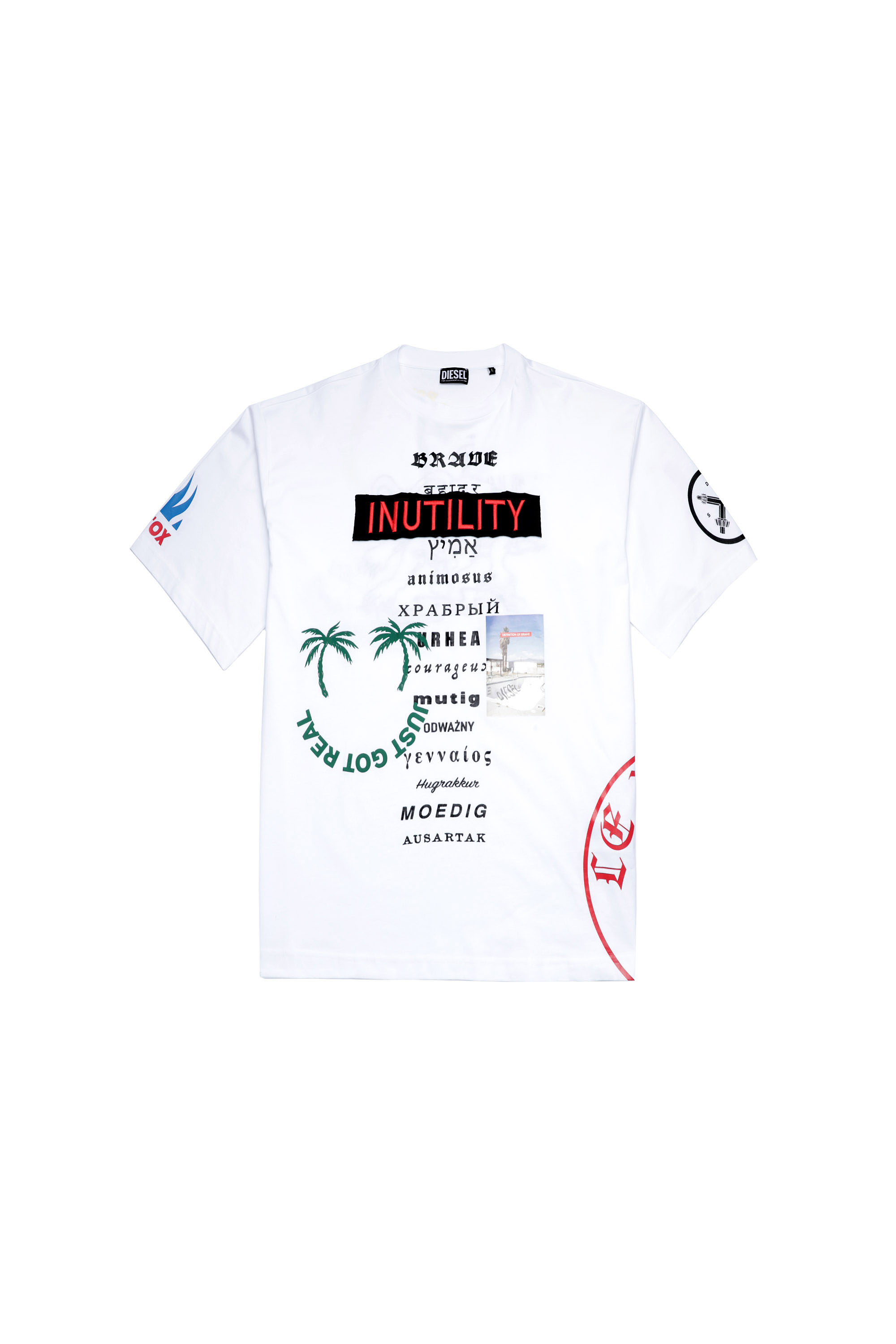 T-BALM-B2, White - T-Shirts