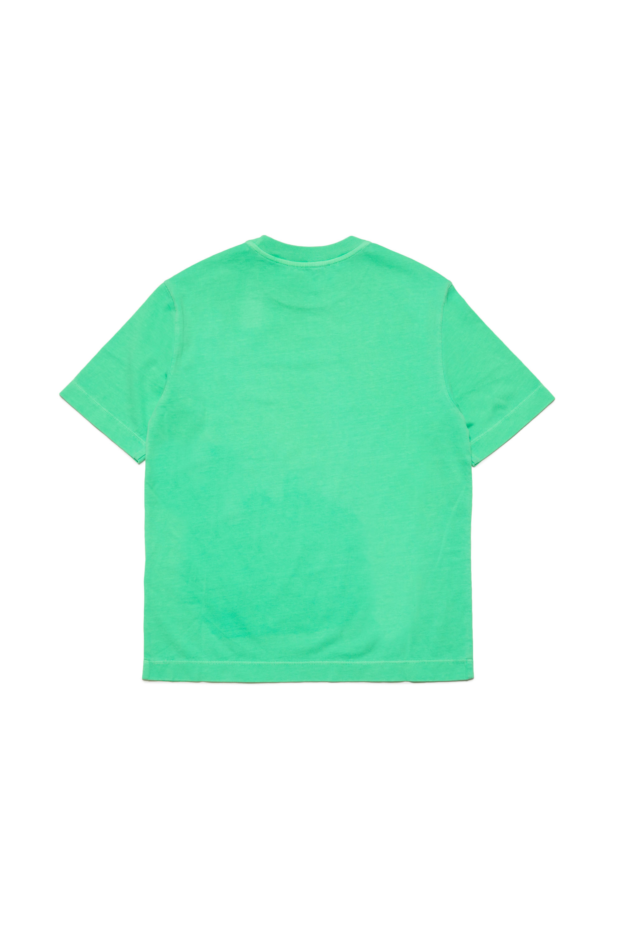 Diesel - TNUCI OVER, Mixte T-shirt avec logo Diesel For Successful Living in Vert - Image 2