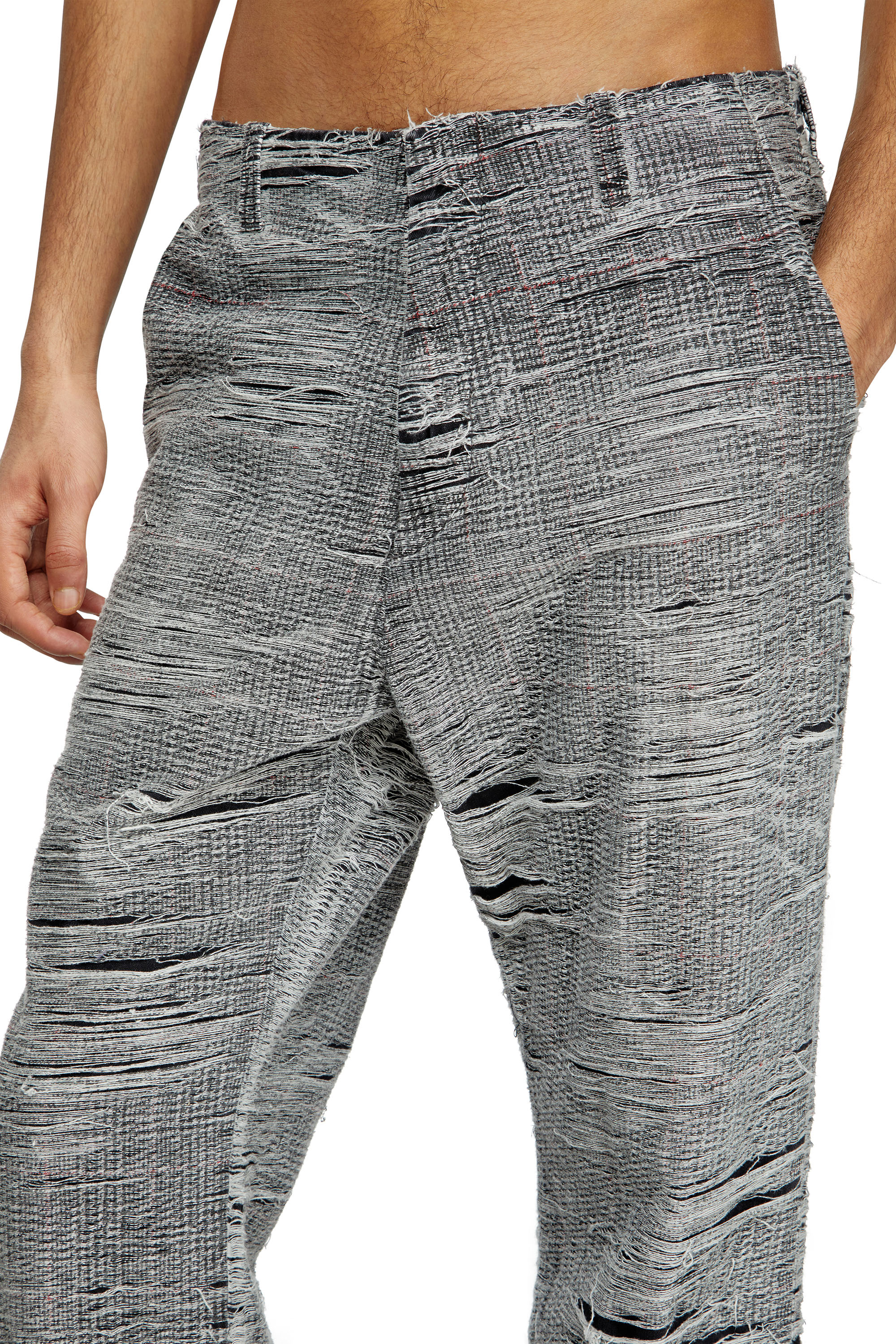 Diesel - Relaxed Jeans D-Boix 0CMBR Homme, Gris - Image 5