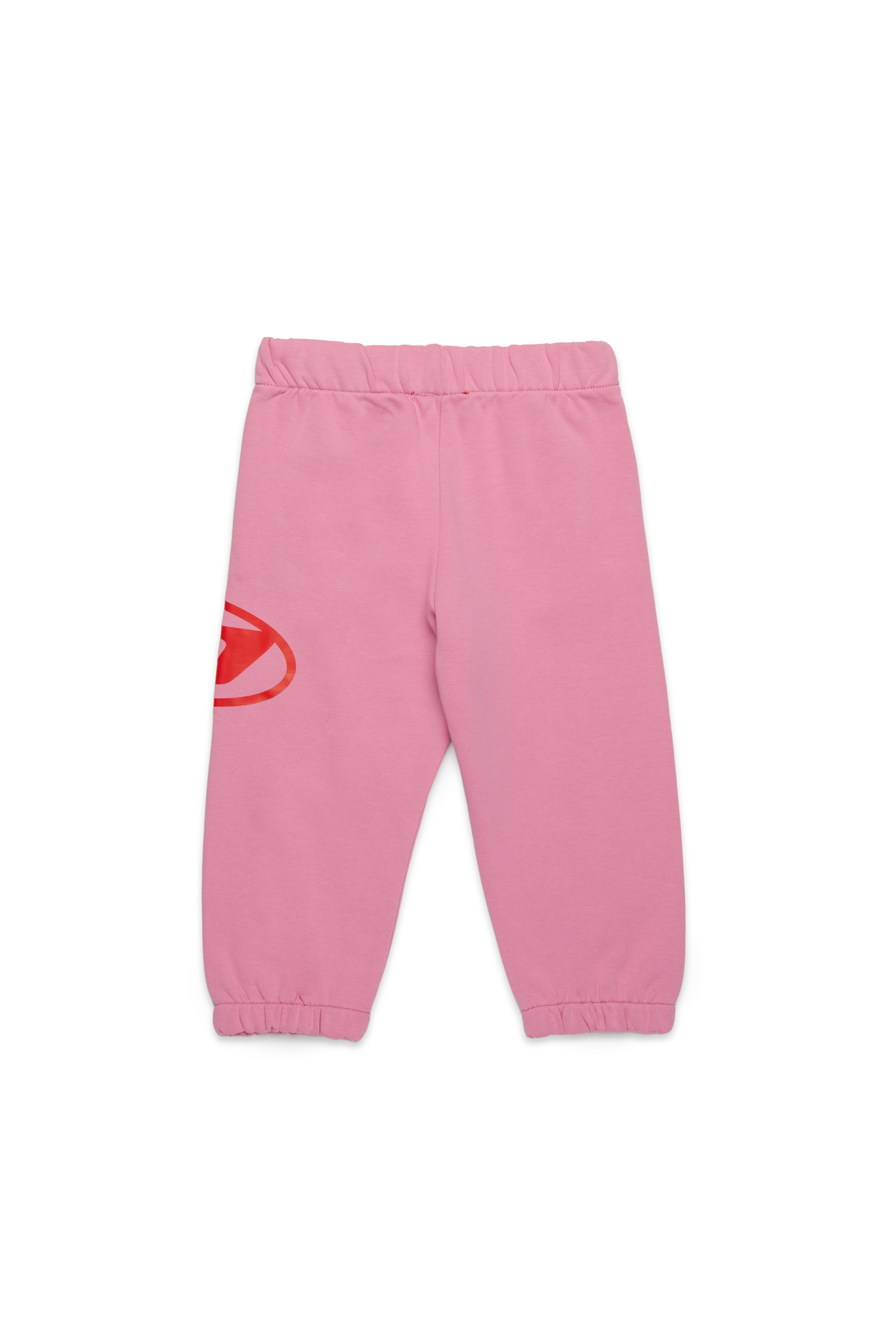 Diesel - PCERB, Pantalon de survêtement avec imprimé Oval D Mixte in Rose - 2