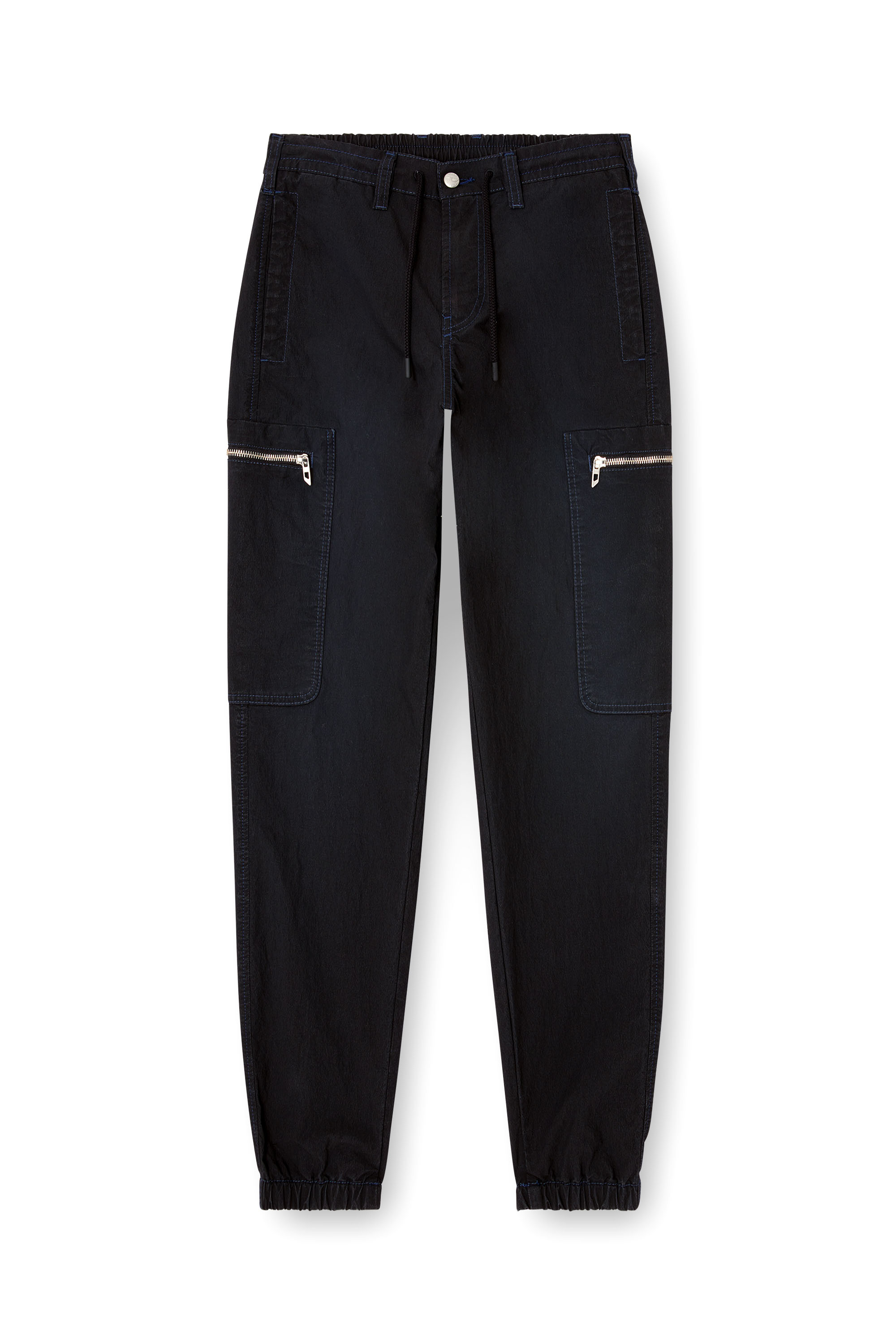 Diesel - Slim D-Lab JoggJeans® 068SJ Mixte, Noir/Gris foncé - Image 3