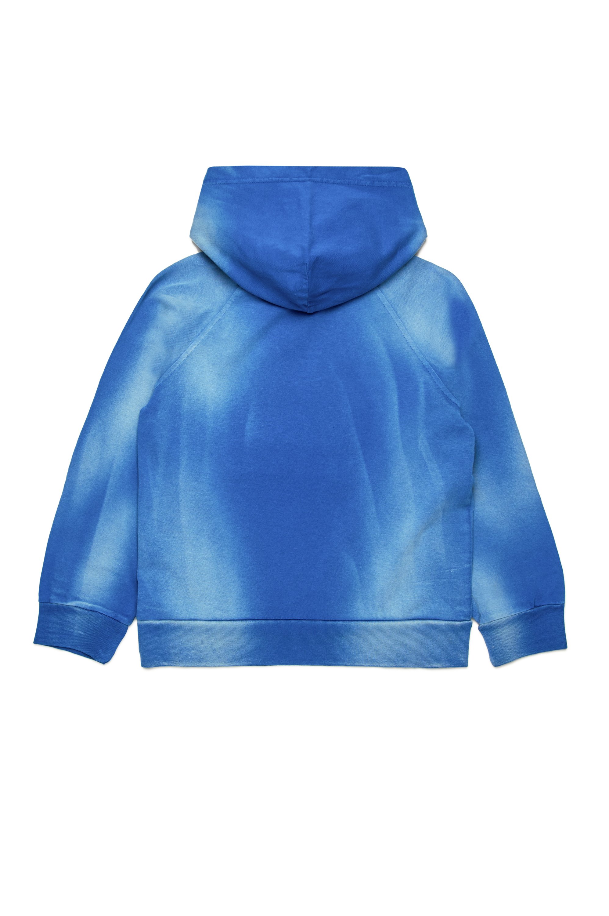 Diesel - SROXTHOOD, Sweat-shirt à capuche effet solarisé Homme in Bleu - 2