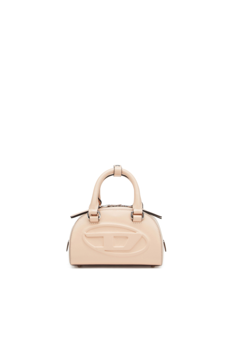 Diesel - 1DR DOME CROSSBODY, Mini sac bowling en cuir Femme in Rose - 1