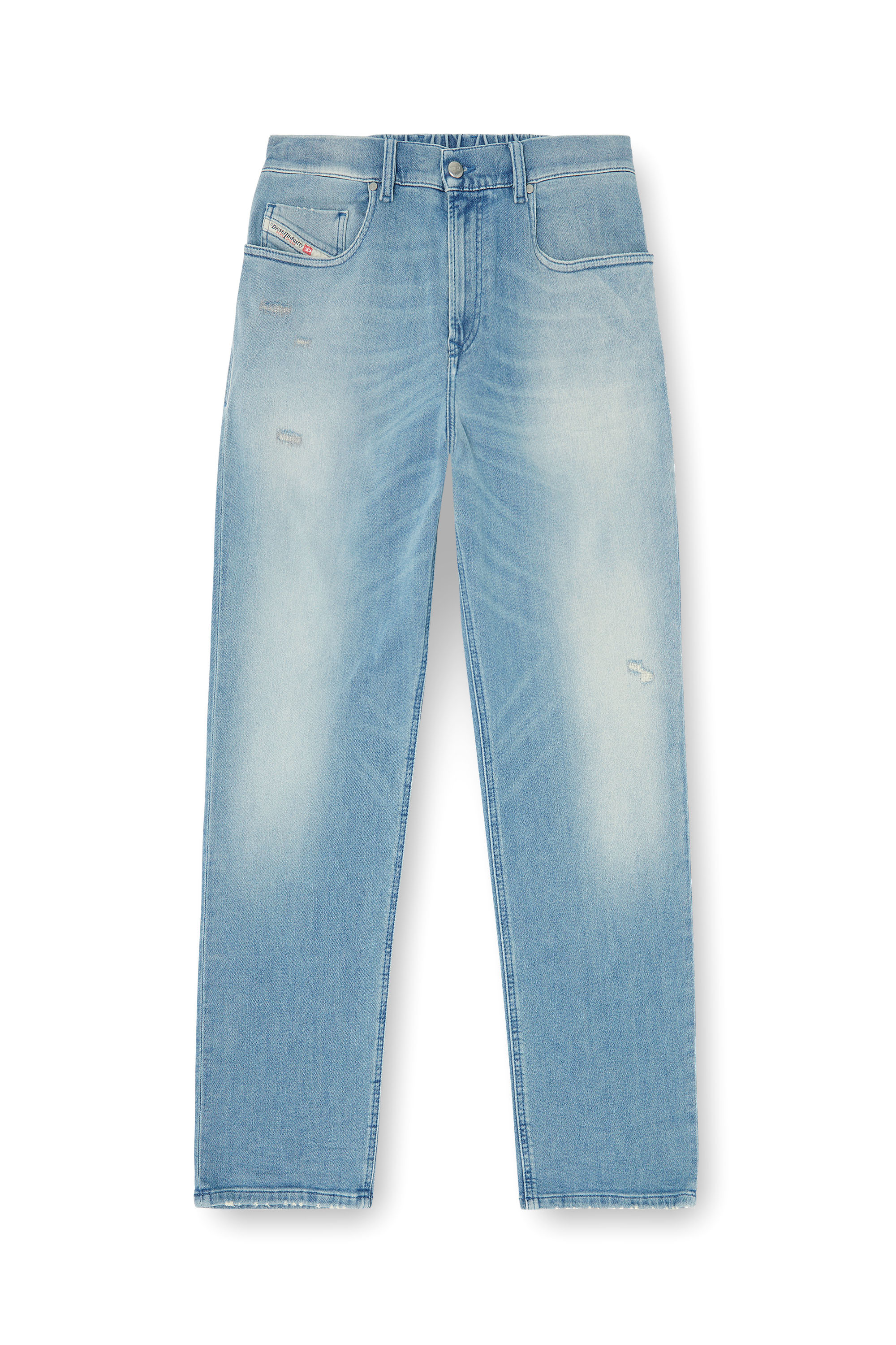 Diesel - Regular 2090 D-Veekley Joggjeans&reg; 09Q21 Homme, Bleu Clair - Image 2