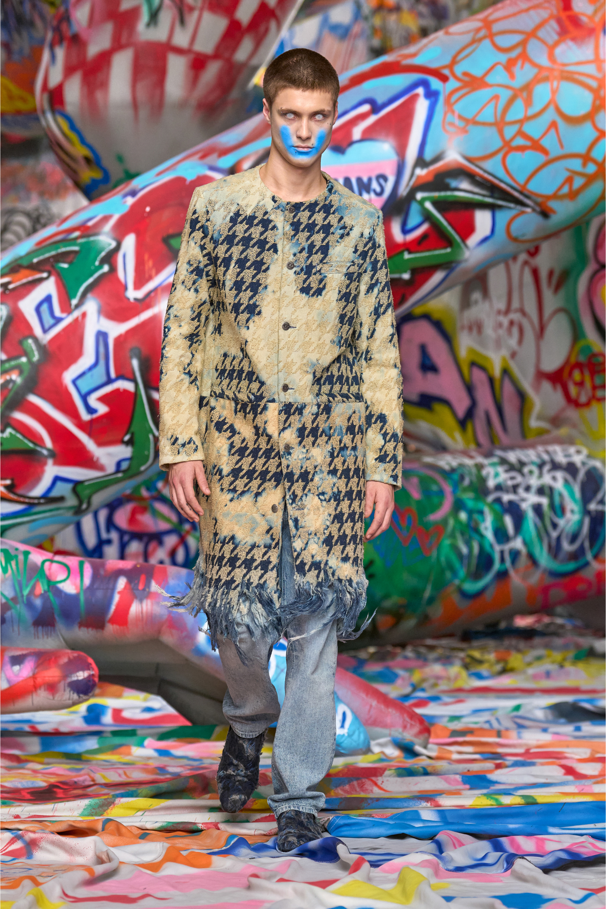 Diesel - Regular Jeans 2024 D-Macs 068TY Homme, Bleu Clair - Image 6