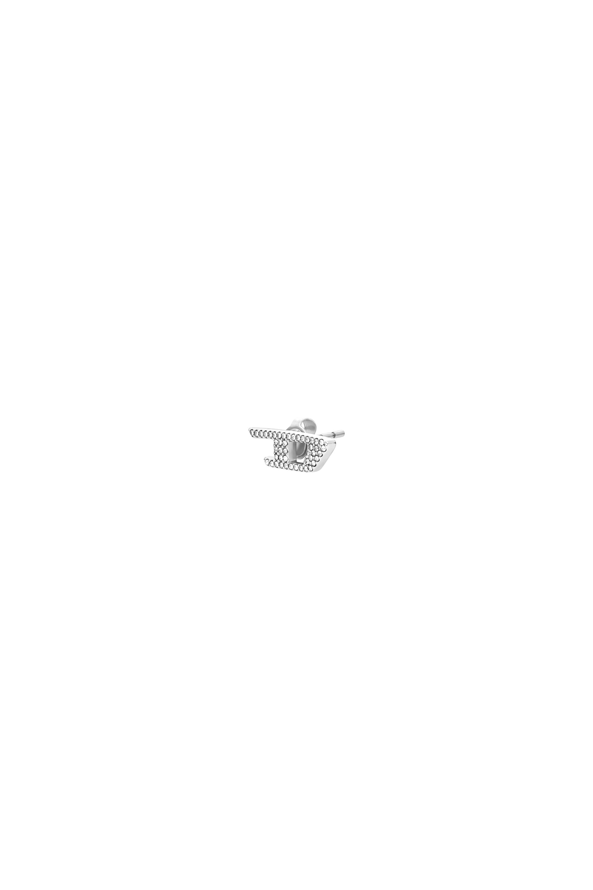 Diesel - DX1630040 JEWELLERY, Clou scintillant en acier inoxydable Mixte in Gris argenté - 1