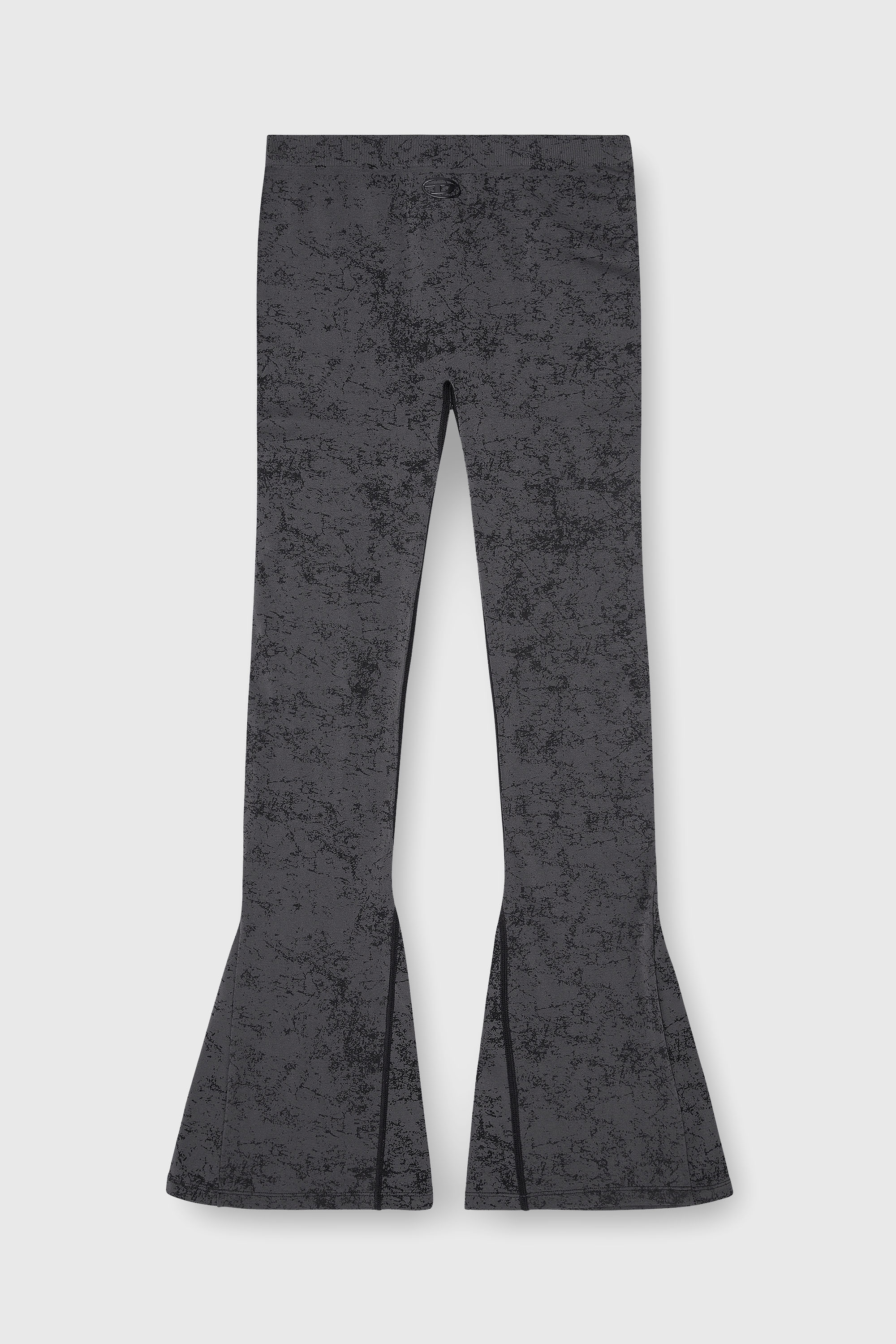 Diesel - CORNELIA-UTLT, Legging &eacute;vas&eacute; avec imprim&eacute; utilitaire Femme in Gris - 2