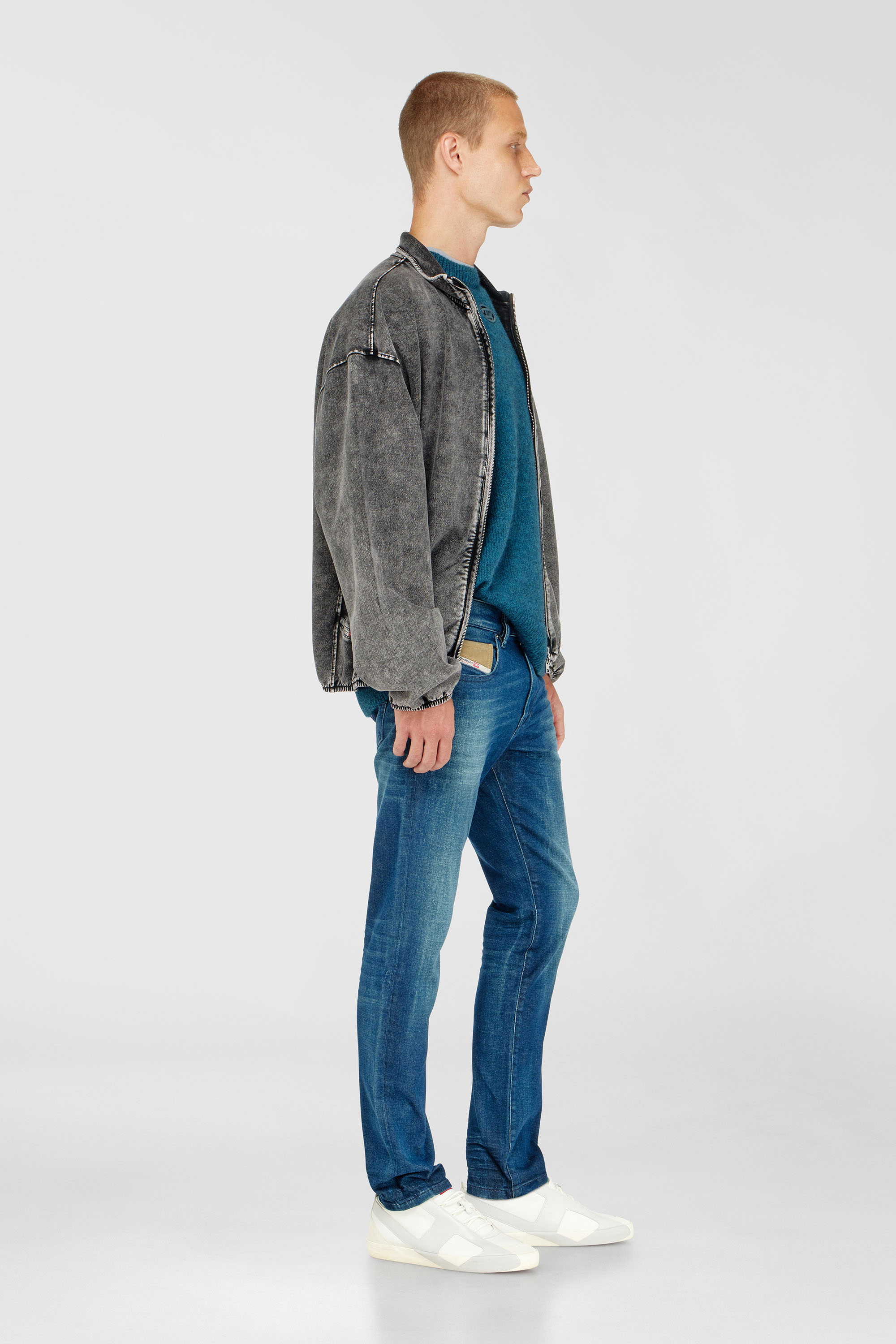 Diesel - Slim Jeans 2019 D-Strukt 0PBBZ Homme, Bleu moyen - Image 2