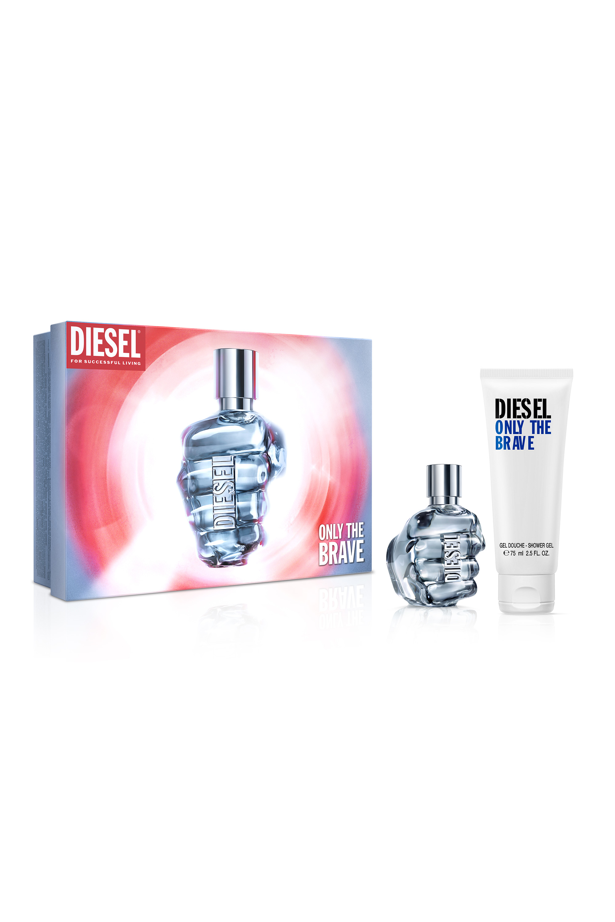 Diesel - DSL OTB EDT SETS V50 + SG75 S26 LG271800, Only The Brave Giftset, Eau De Toilette Homme in Bleu - 1
