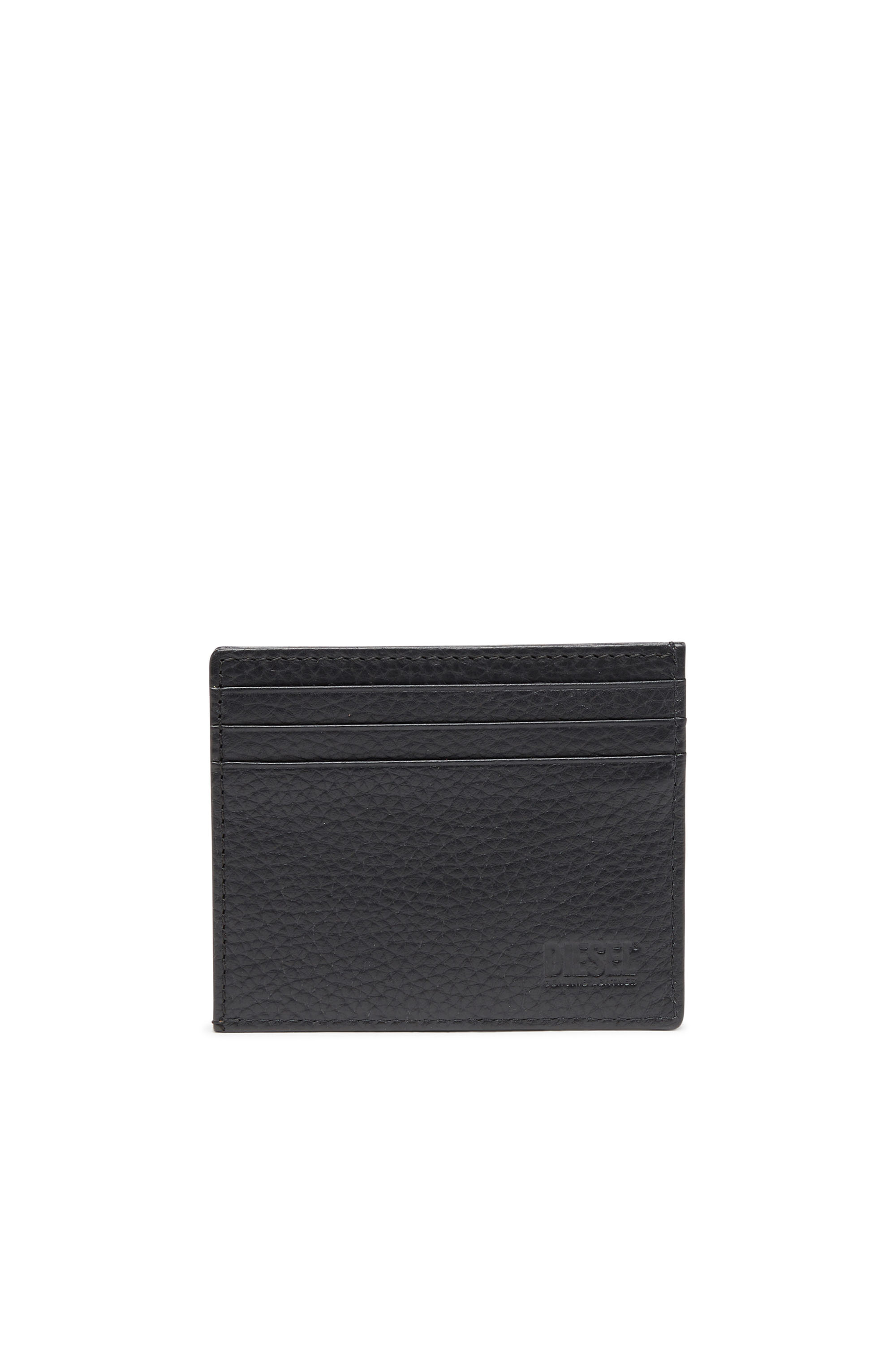 Diesel - CARD CASE, Homme Porte-cartes en cuir grainé in Noir - Image 3