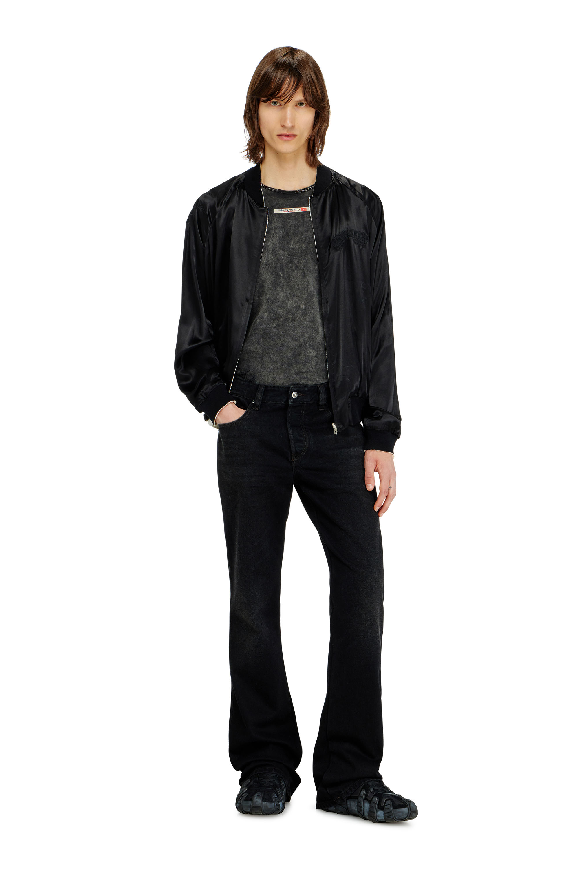 Diesel - Bootcut Jeans 1998 D-Buck 0ADBV Homme, Noir - Image 1