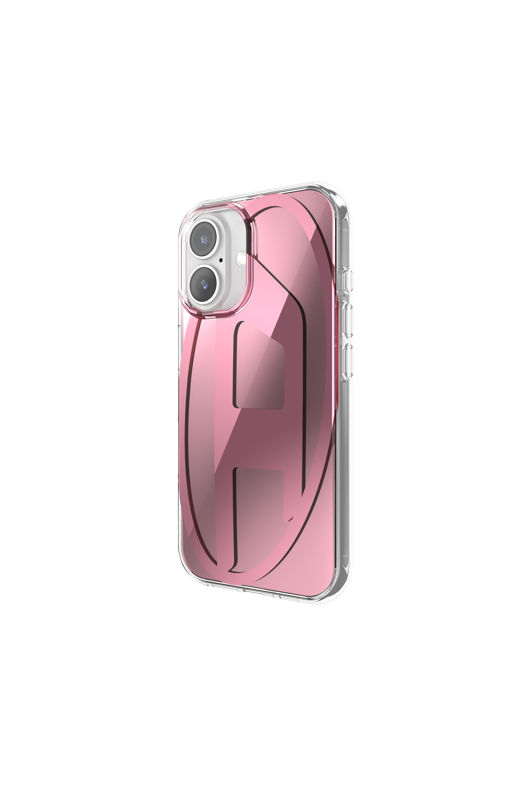 Diesel - 60163 AOP CASE, Coque miroir pour l'iP 16 Mixte in Rose - 4