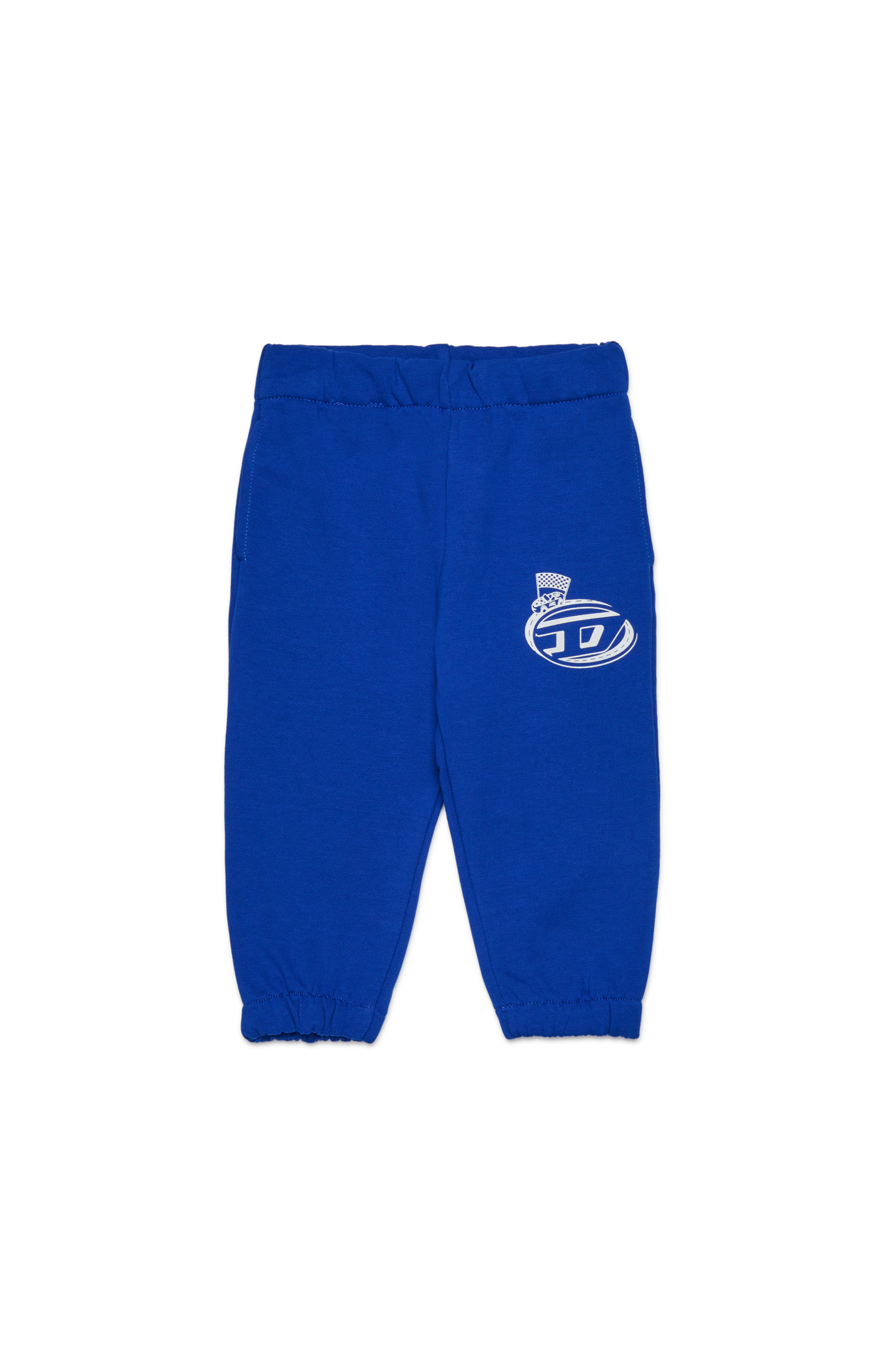 Diesel - PTERSIB, Pantalons en coton avec élastique à la taille Homme in Bleu - 1