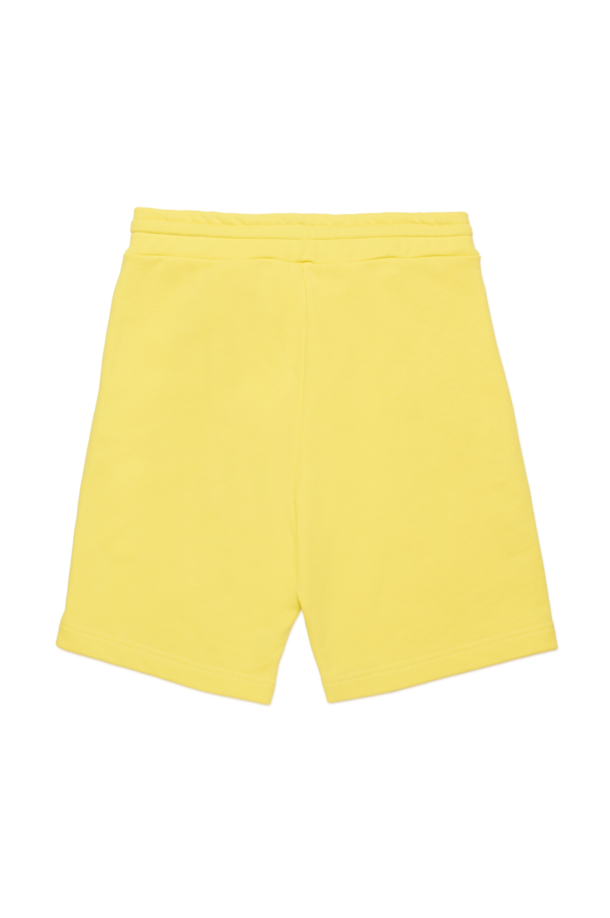 Diesel - PBASESHORT, Short de survêtement avec logo dégradé Homme in Jaune - 2