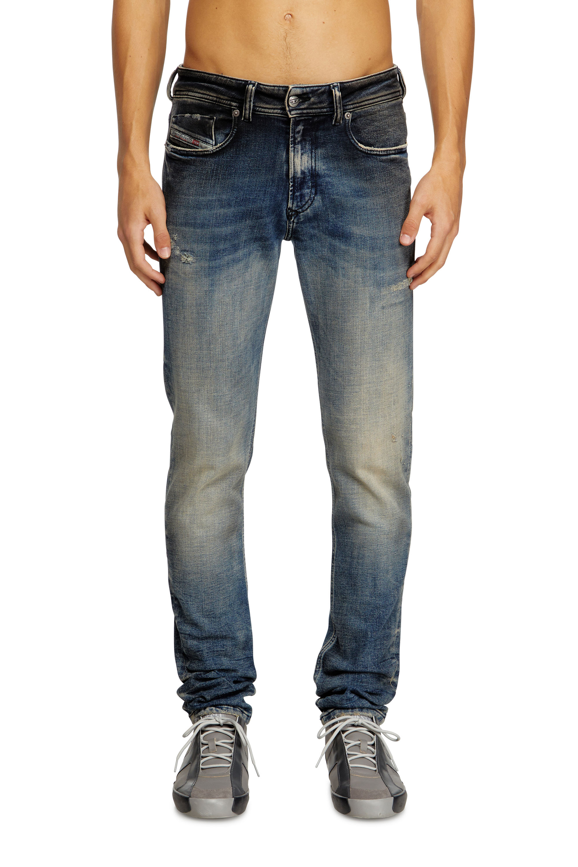 Diesel - Skinny Jeans 1979 Sleenker 09N15 Homme, Bleu moyen - Image 1