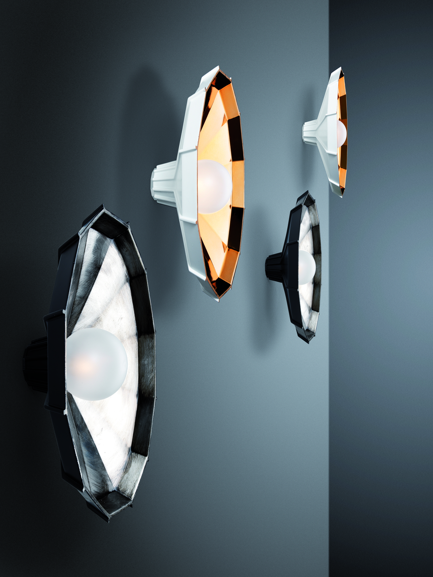 Diesel - MYSTERIO PARETE/SOFF, Lampe murale d'inspiration vintage Mixte in Blanc - 2