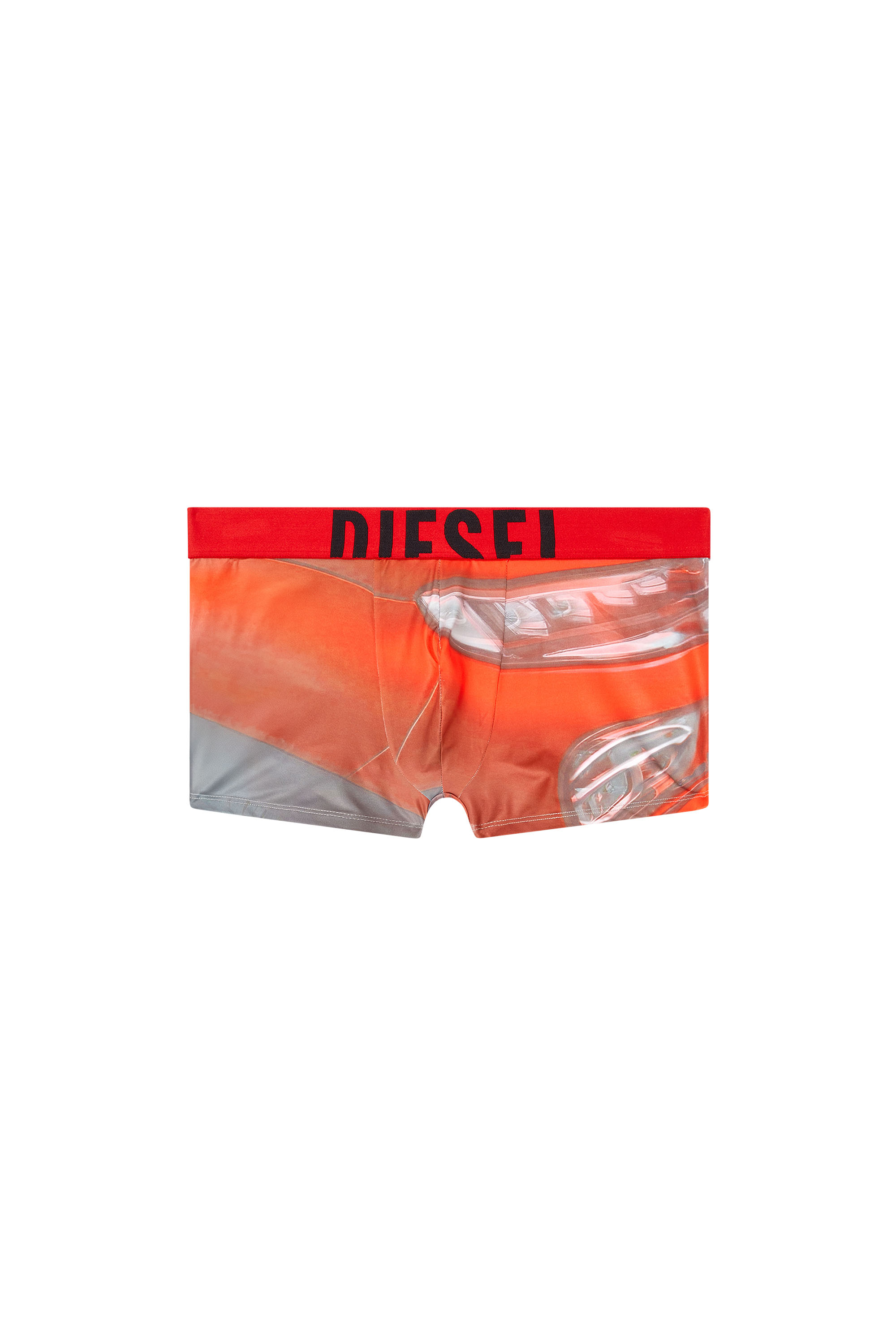 Diesel - DAMIEN-D-POP-40, Boxer à imprimé Pop Homme in Rouge - 4
