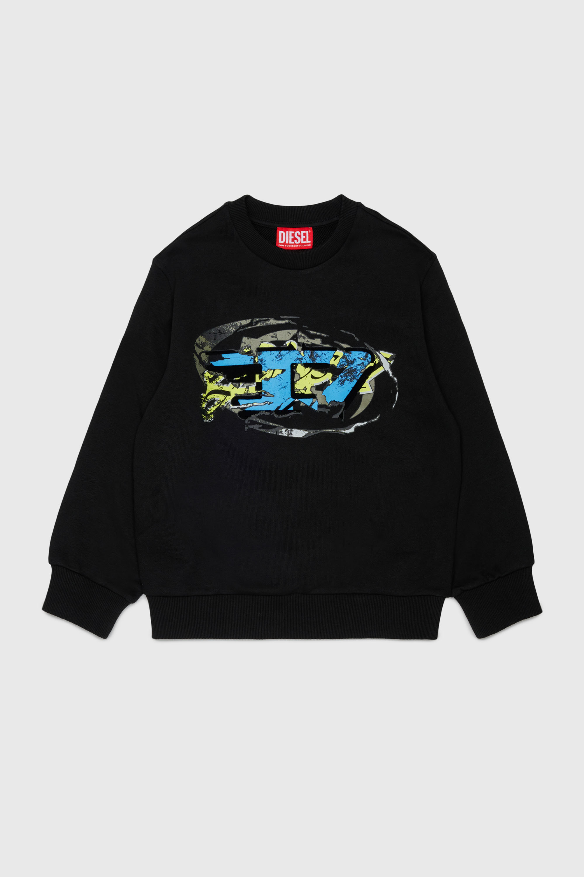 Sweatshirt with Oval D graphic print