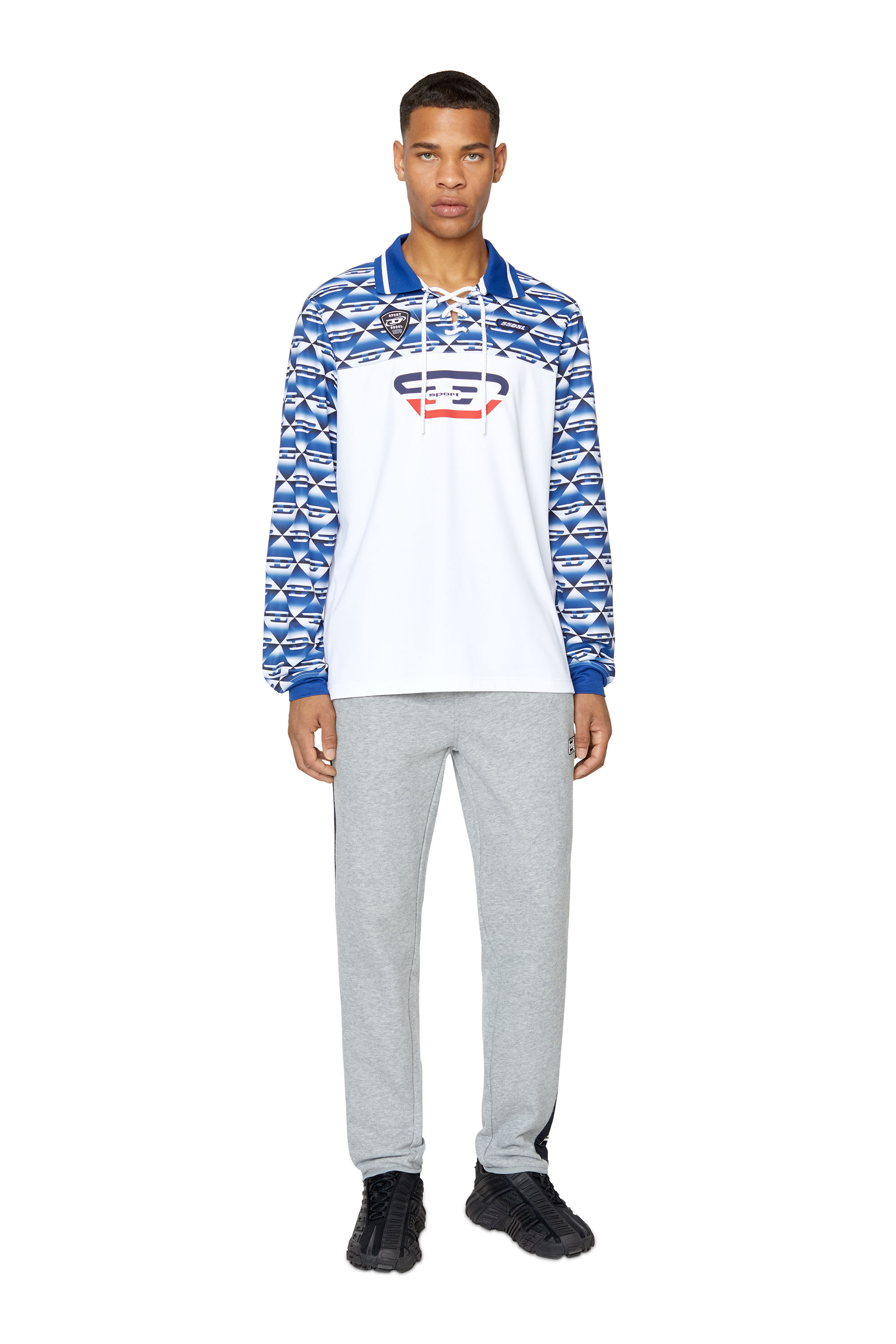 Diesel - AMST-BARABELL-HT22, White/Blue - Image 2