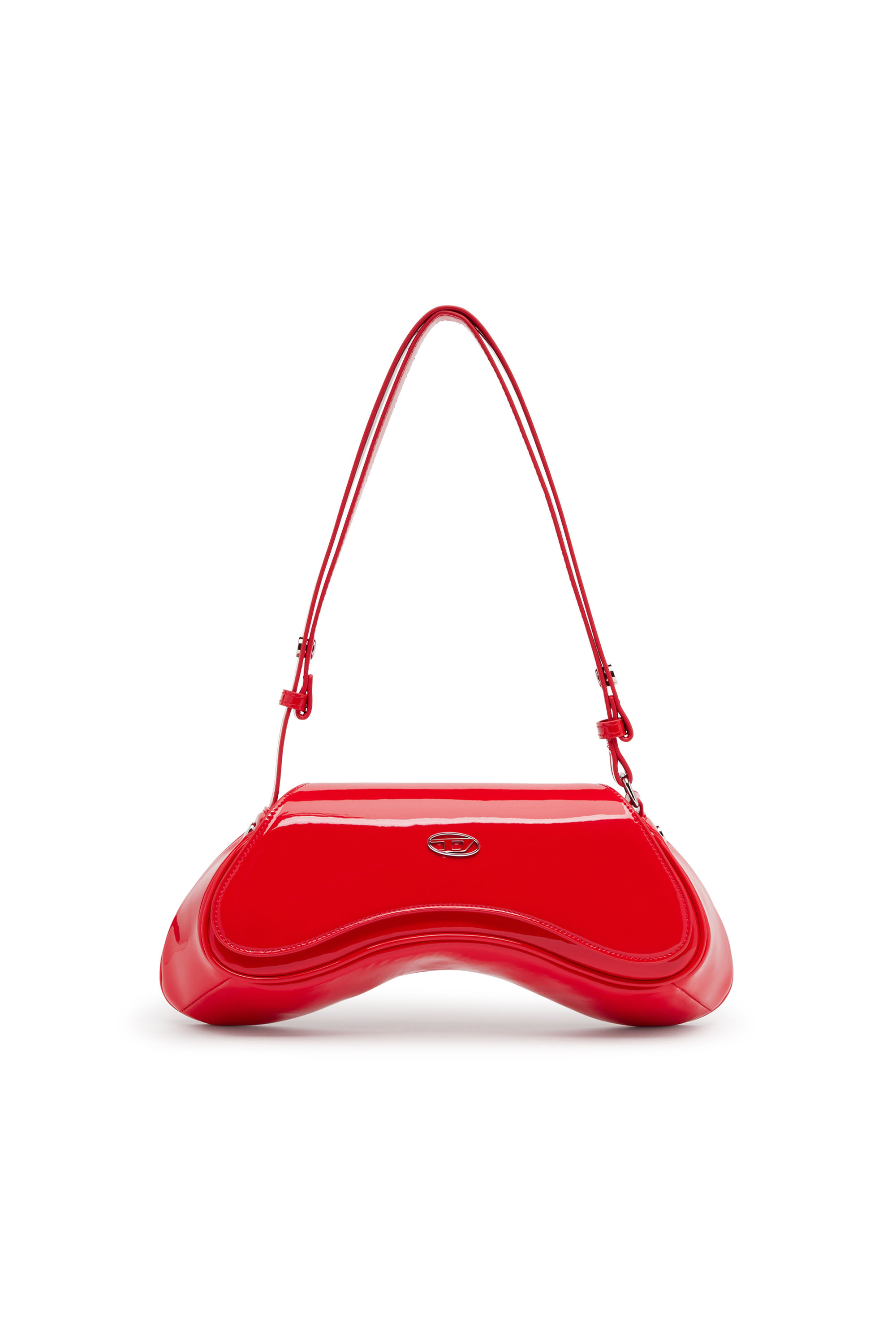 Diesel - PLAY CROSSBODY, Play-Sac à bandoulière glossy Femme in Rouge - 1