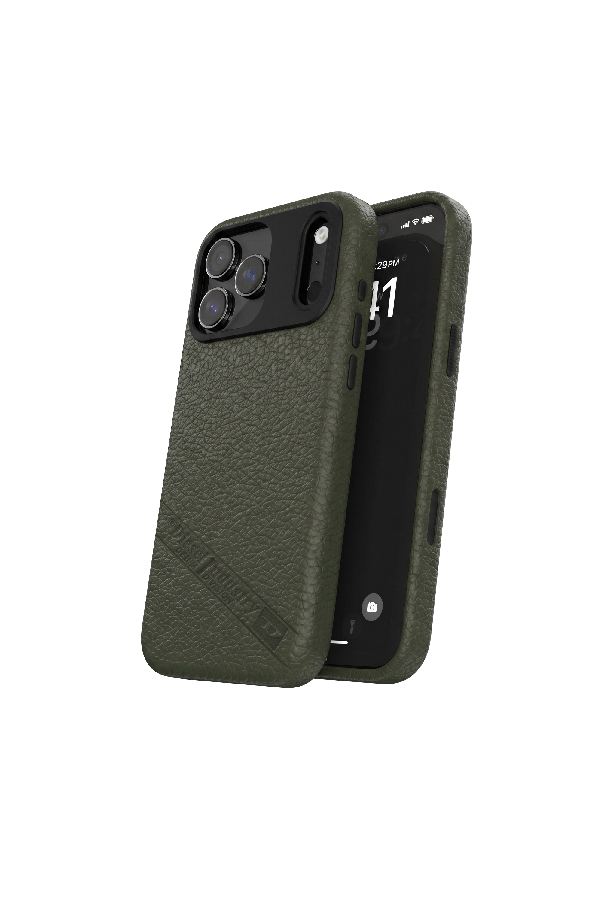 Diesel - 60648 MOULDED CASE, Coque Flag D avec MagSafe pour iPhone 17 Pro Max Mixte in Vert - 3