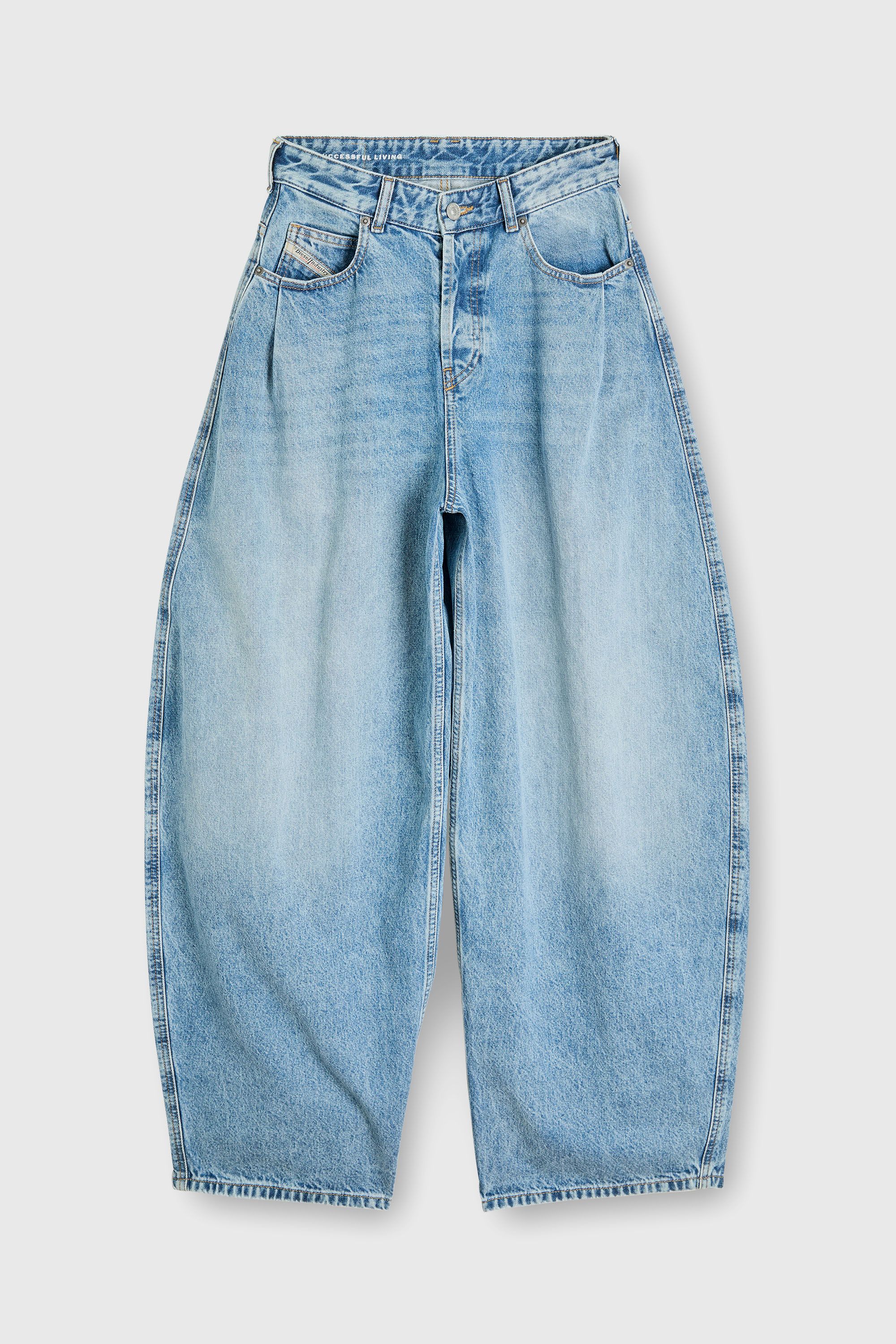 Diesel - Relaxed Jeans 1987 D-Khelz 09I29 Femme, Bleu Clair - Image 2