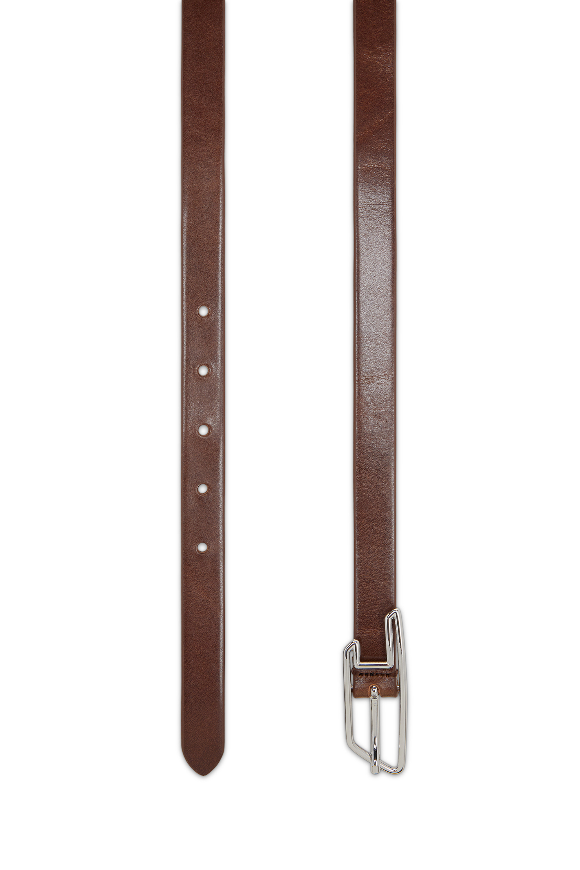Diesel - B-D LINE W 20, 2 cm ceinture en cuir pull-up Femme in Marron - 2