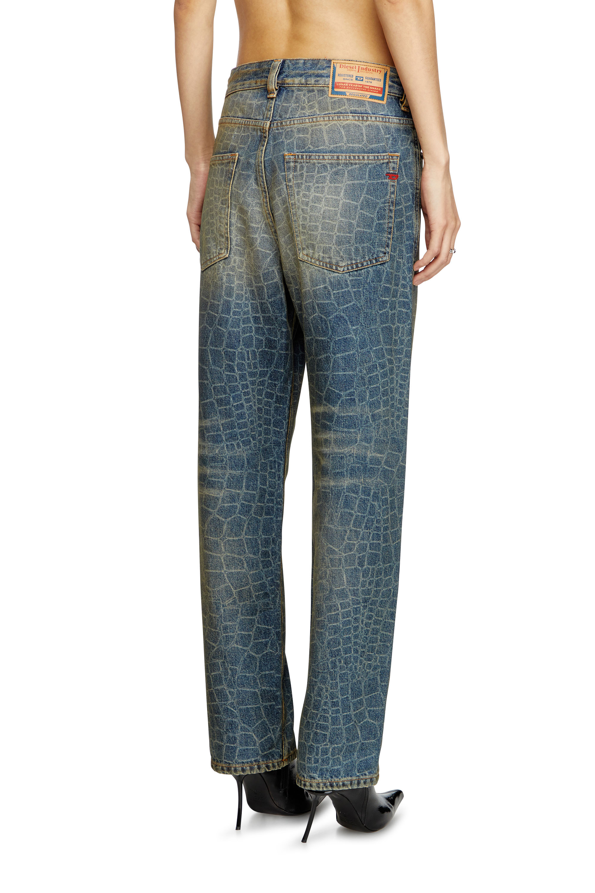 Diesel - Regular Jeans 1988 D-Ark 007BU Femme, Bleu Foncé - Image 4