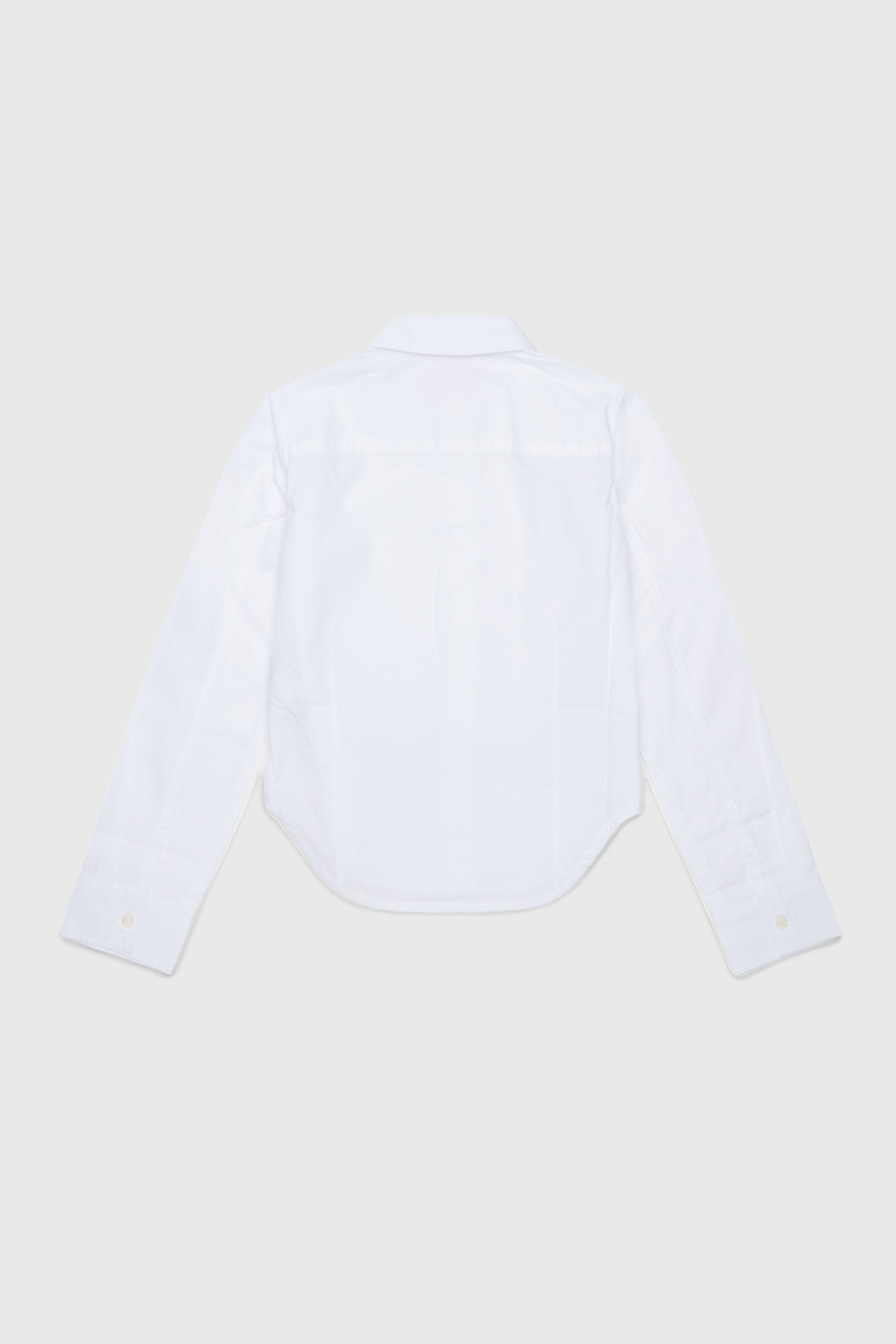 Diesel - CLAIRE, Chemise en coton avec col Oval D Femme in Blanc - 2