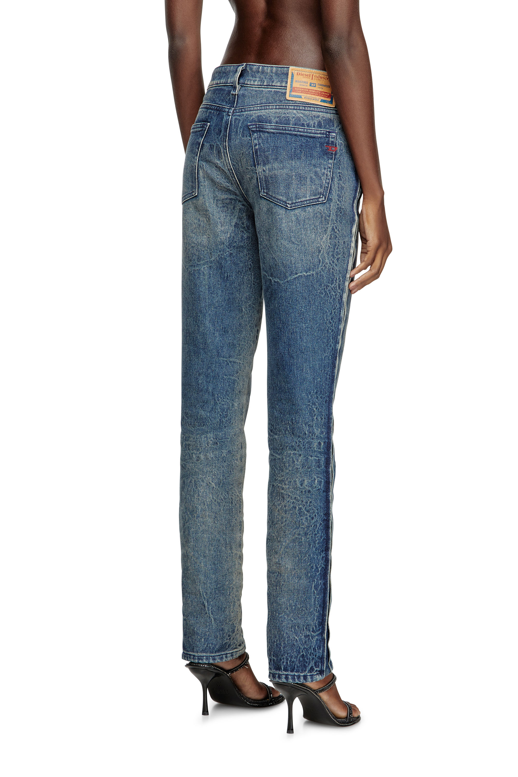 Diesel - Regular Jeans D-Noli 007BG Femme, Bleu Fonc&eacute; - Image 4