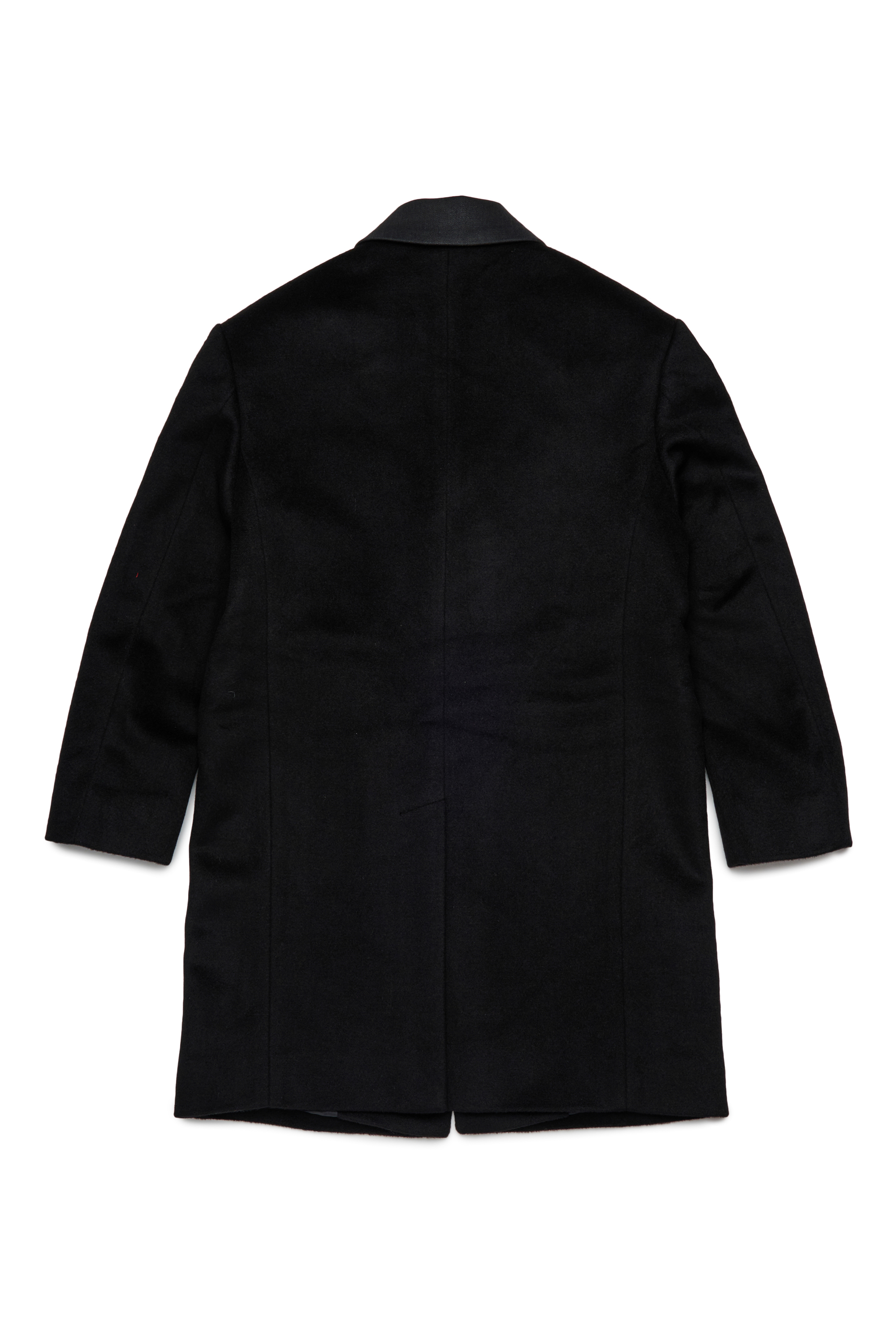 Diesel - JDERRIS, Veste en laine avec détails contrastants Homme in Noir - 2