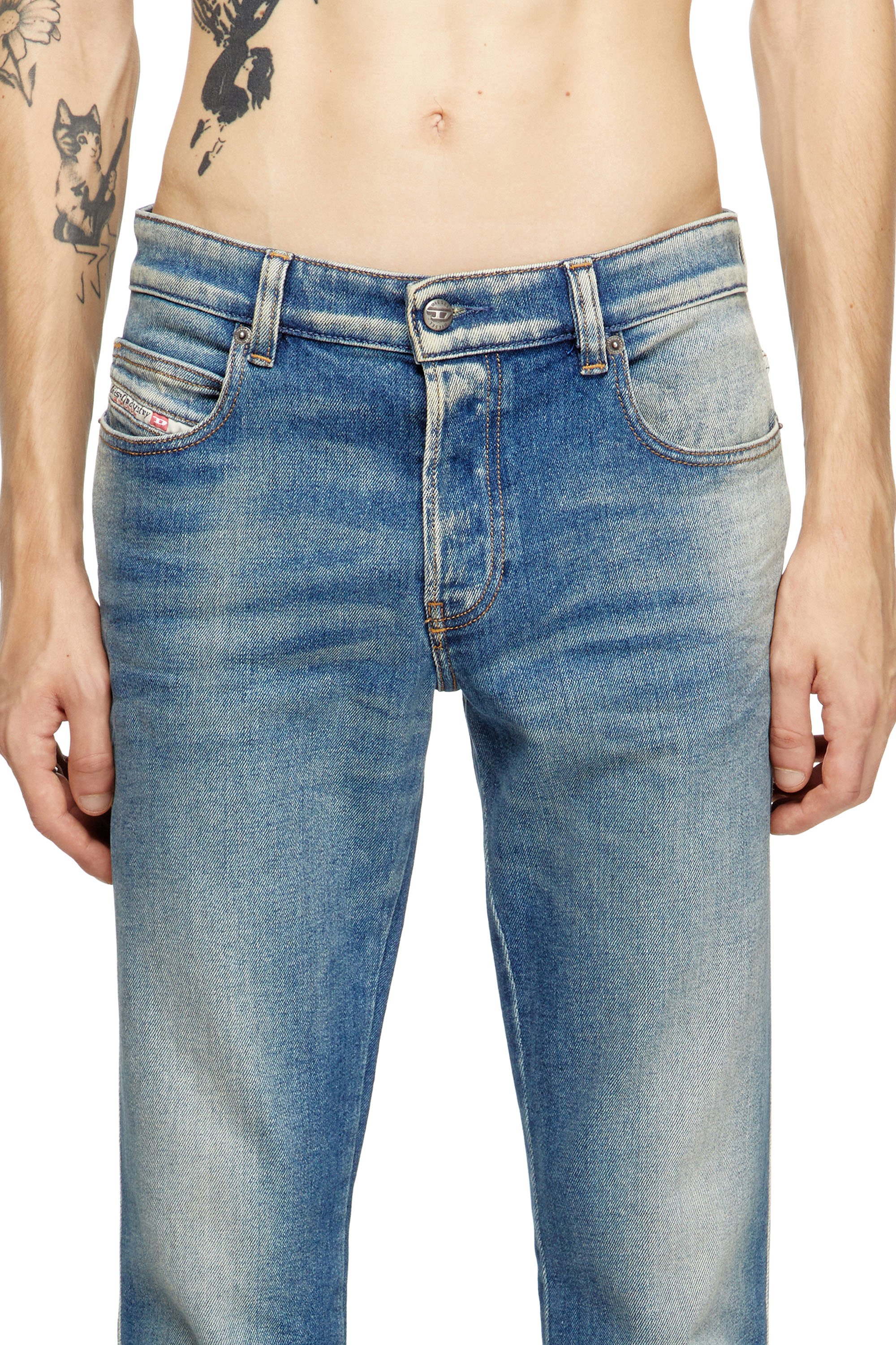 Diesel - Man's Slim Jeans 1993 D-Vyl 09M14, Medium blue - 4