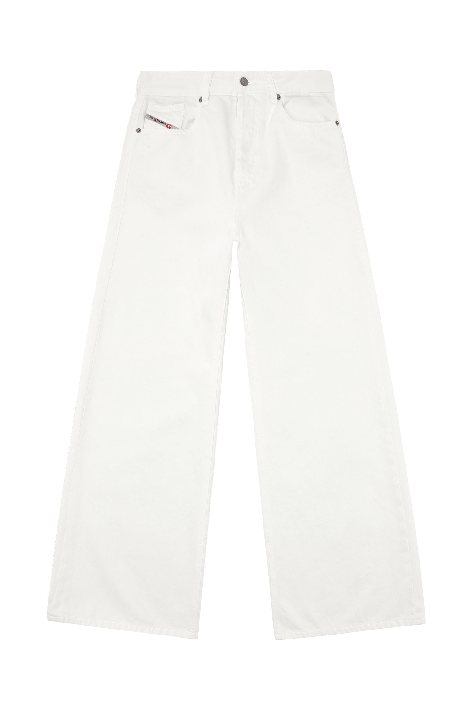 Relaxed Jeans 1996 D-Sire 09I41, Blanc Diesel - Relaxed Jeans 1996 D-Sire 09I41 Femme, Blanc - Image 2